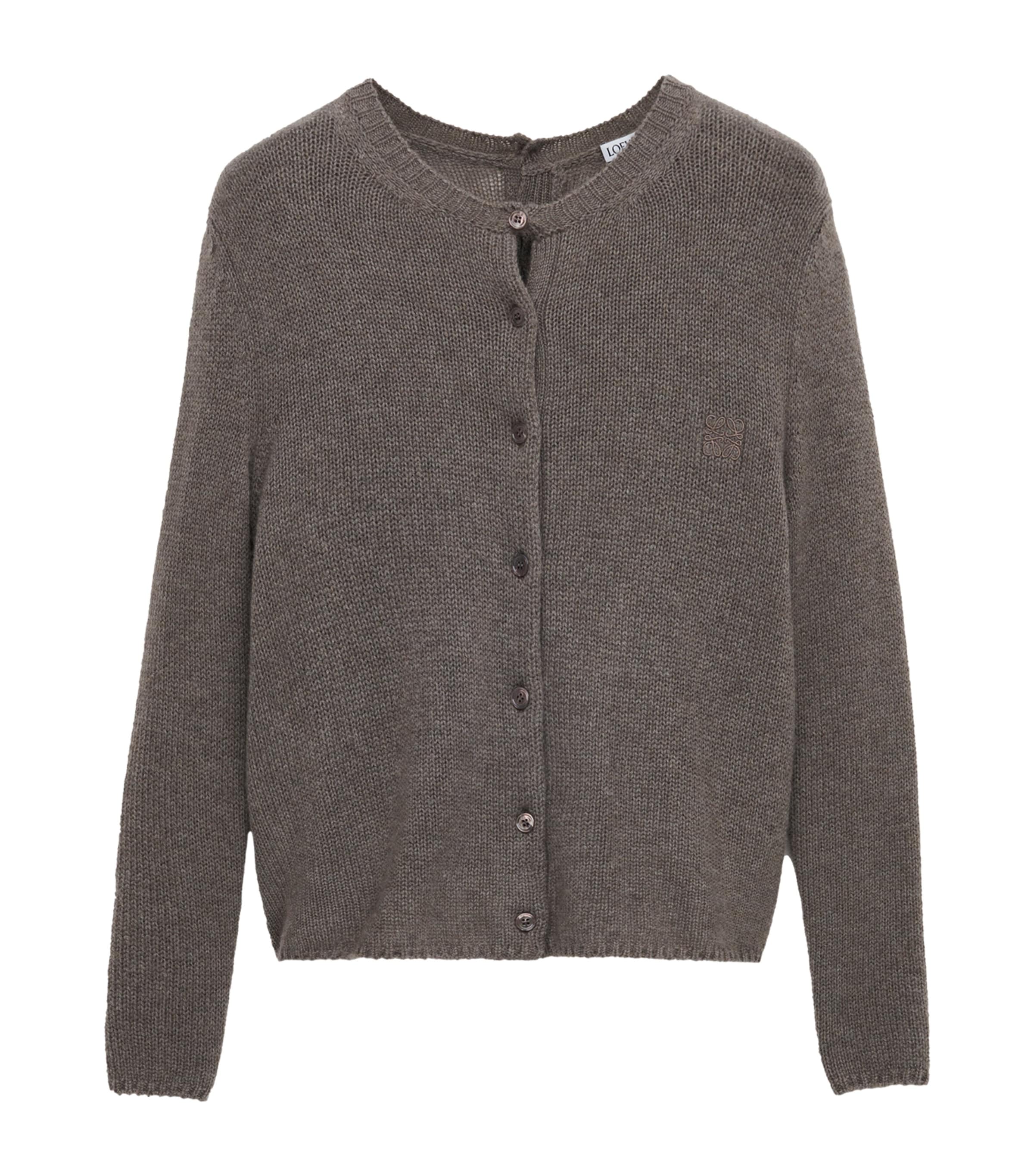 Cashmere Anagram Cardigan