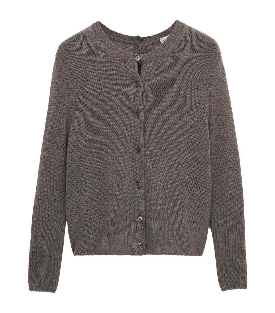 Cashmere Anagram Cardigan