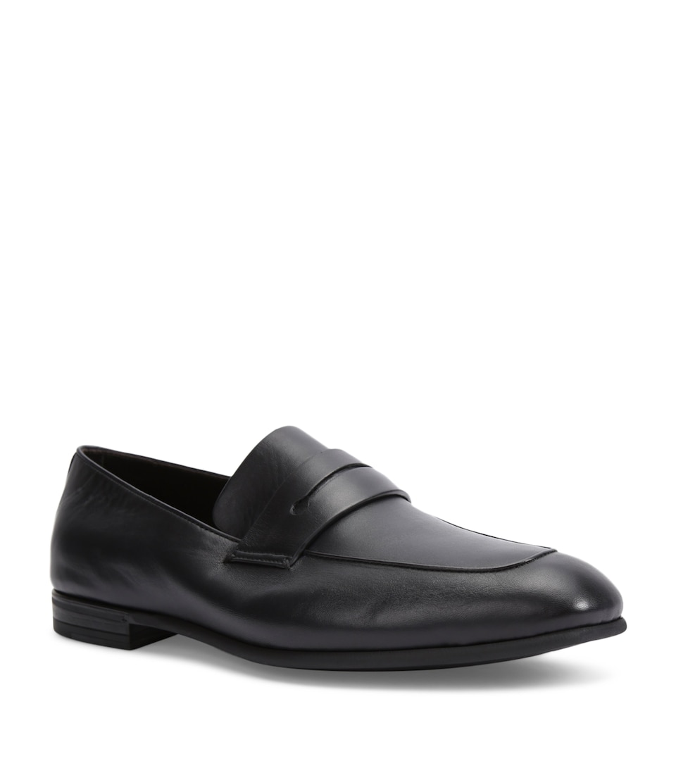 Leather Asola Penny Loafers