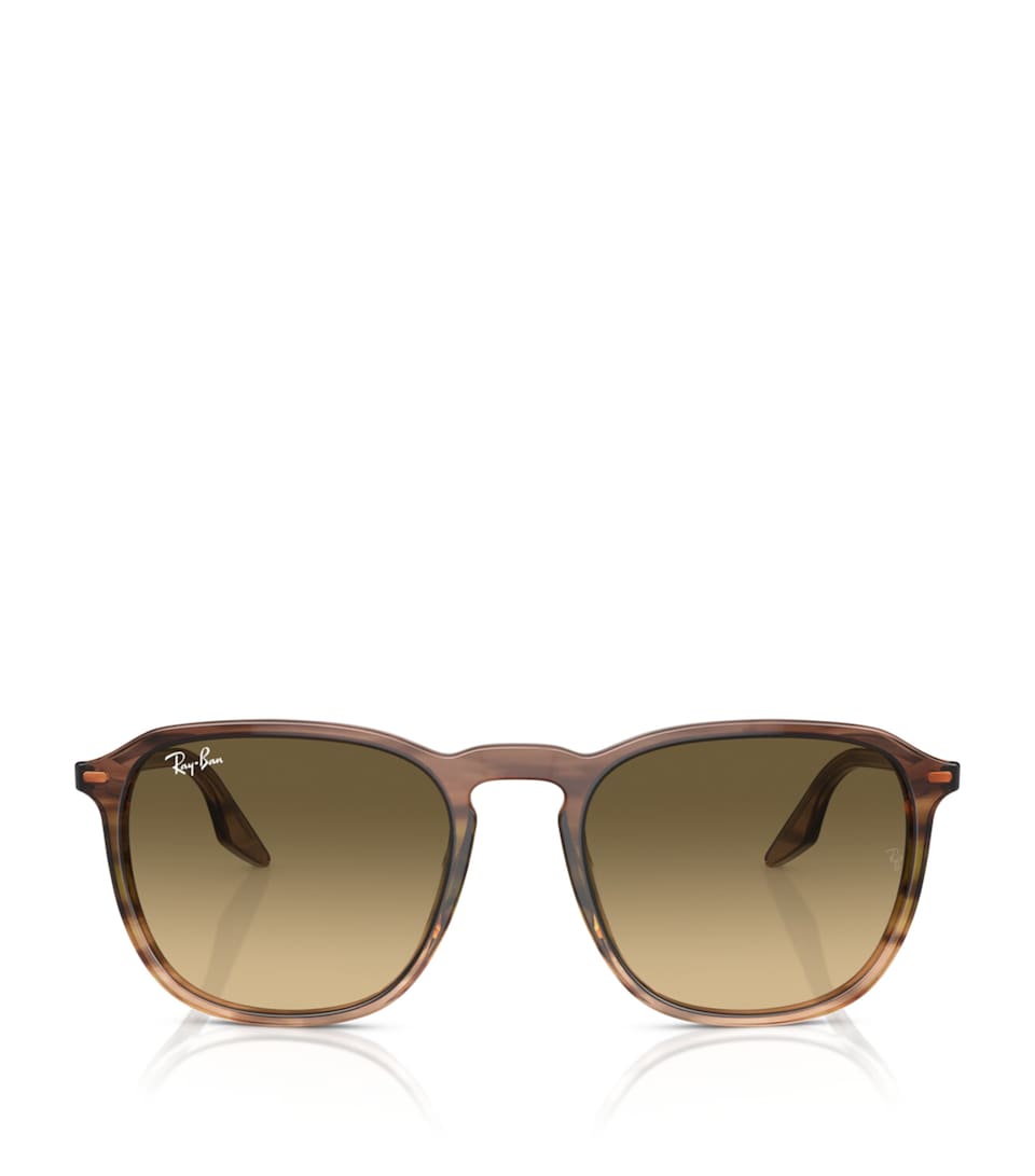 Ray-Ban Acetate Square Sunglasses Brown