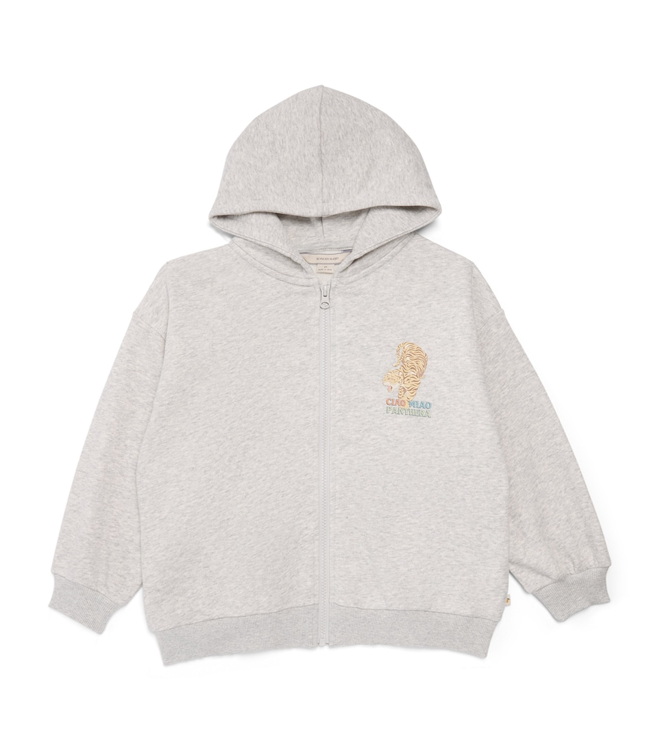 KONGES SLOJD Lou Graphic Hoodie (6-18 Months) Melange