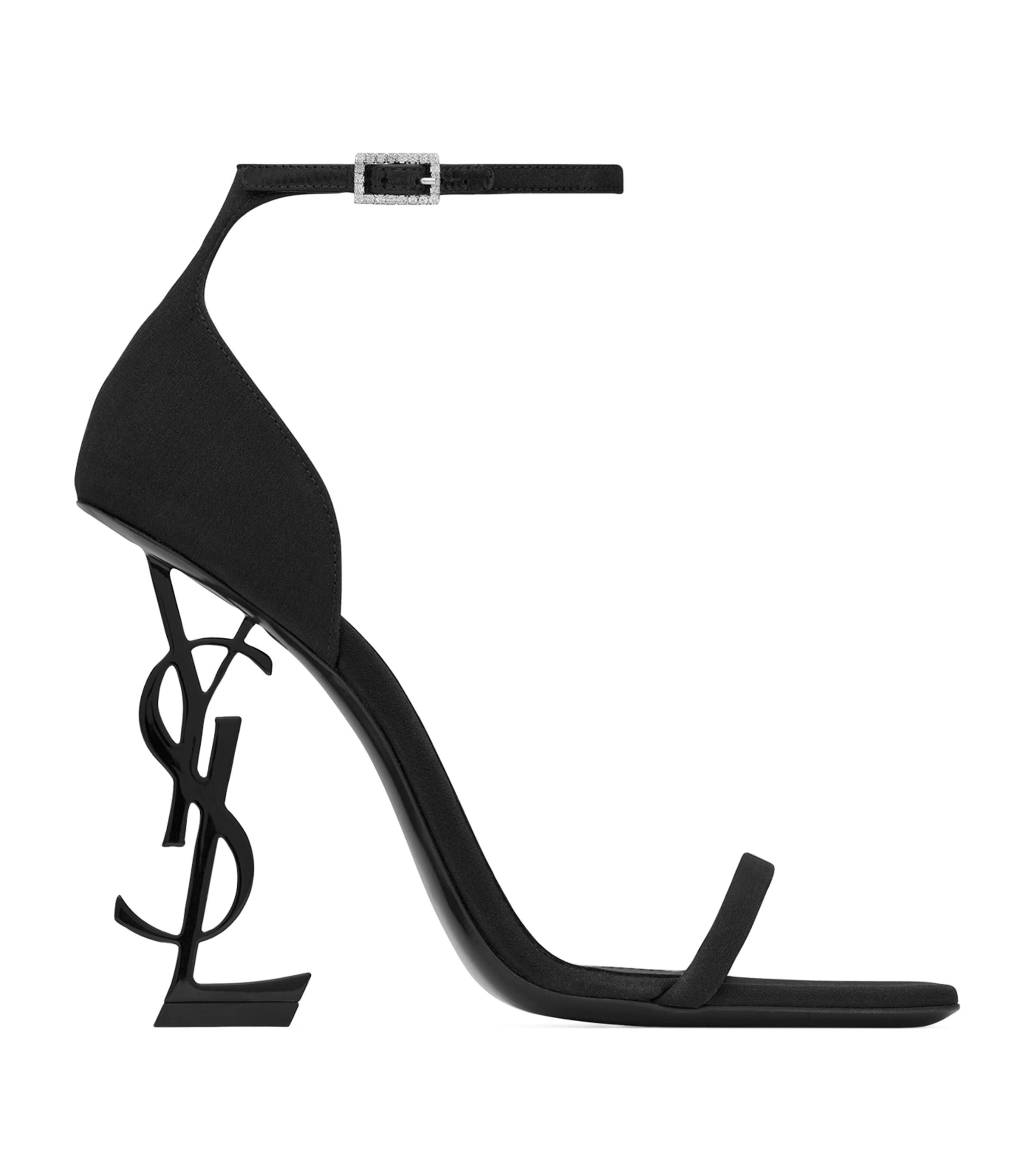 Saint Laurent Silk Opyum Sandals 110