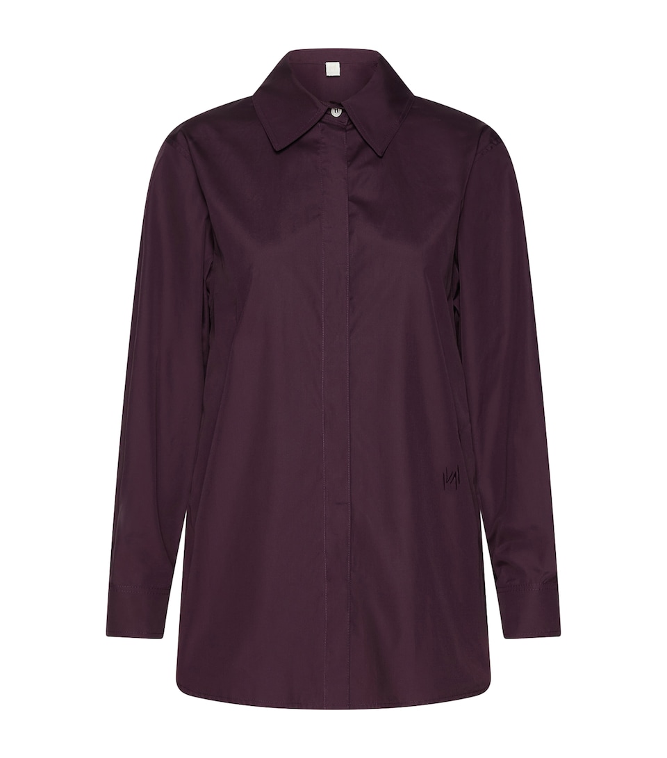 Marella Womens Cotton Shirt Blackberry