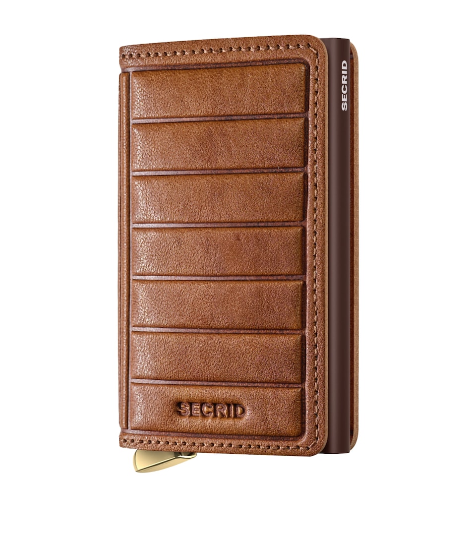 Embossed Leather Slimwallet