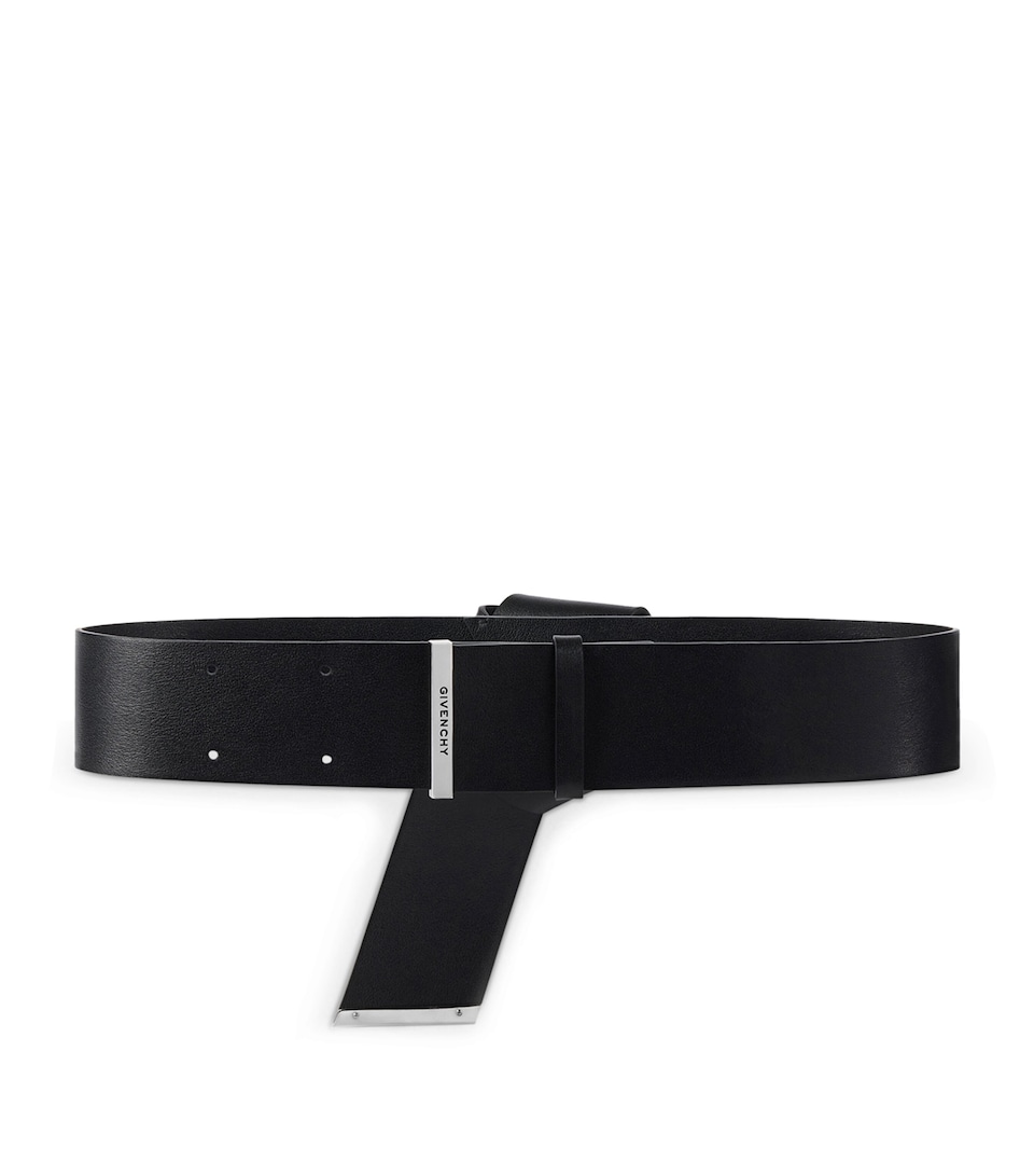 Givenchy Leather Windsor Knot Belt