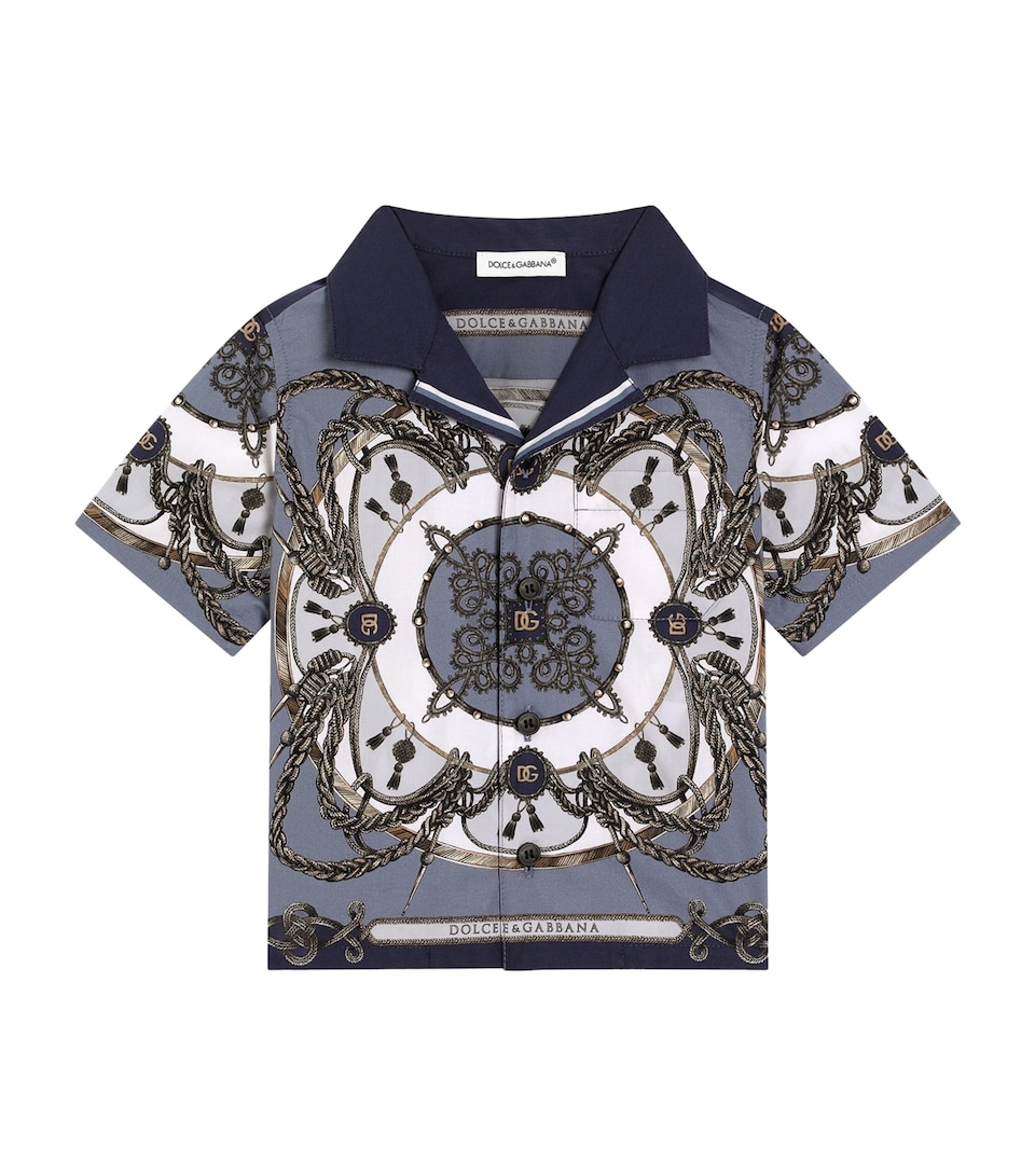 Dolce&Gabbana Kids Cargo Print Shirt (3-30 Months) Cord