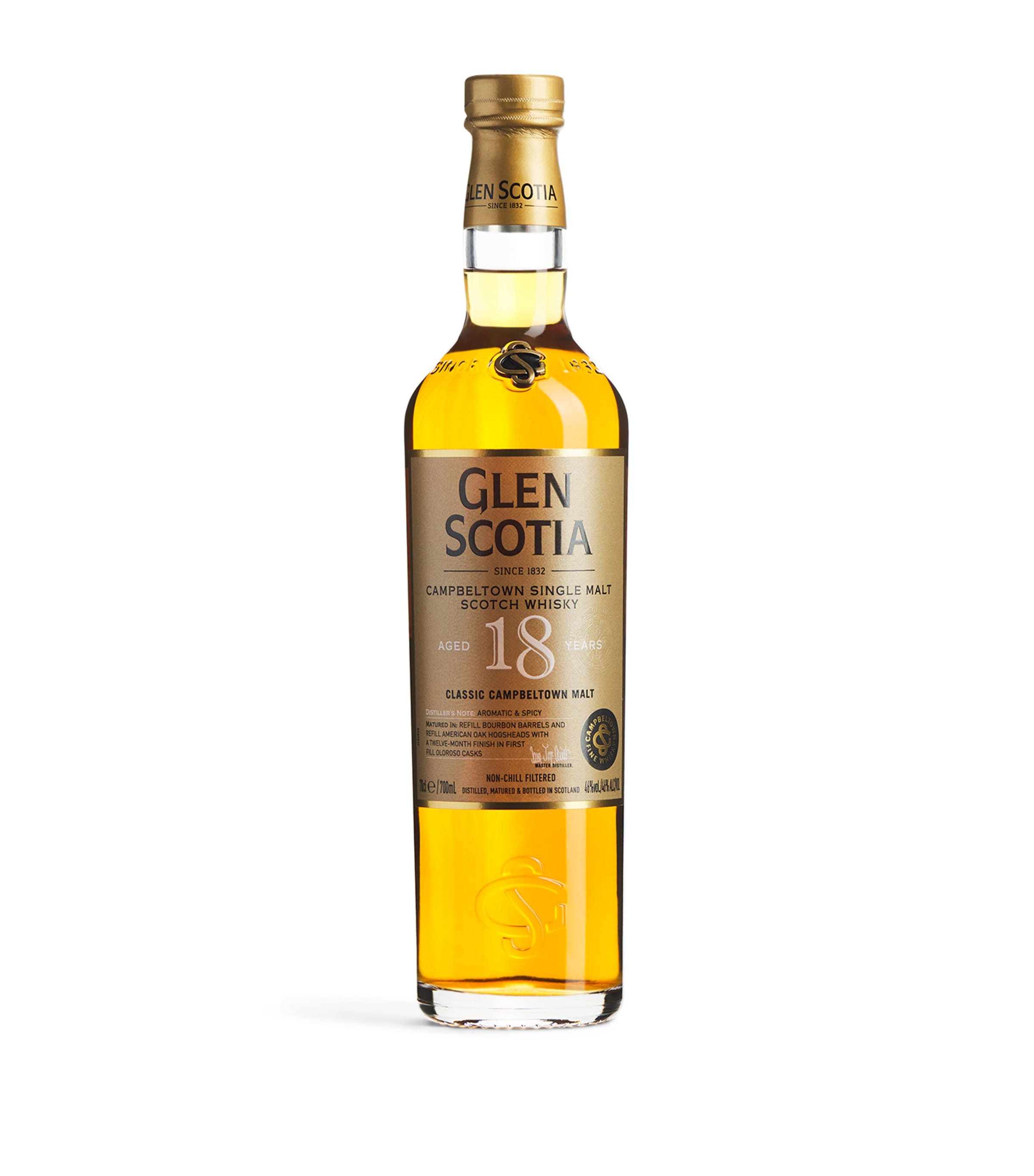 Glen Scotia 18-Year-Old Campbeltown Single Malt Scotch Whisky (70cl)