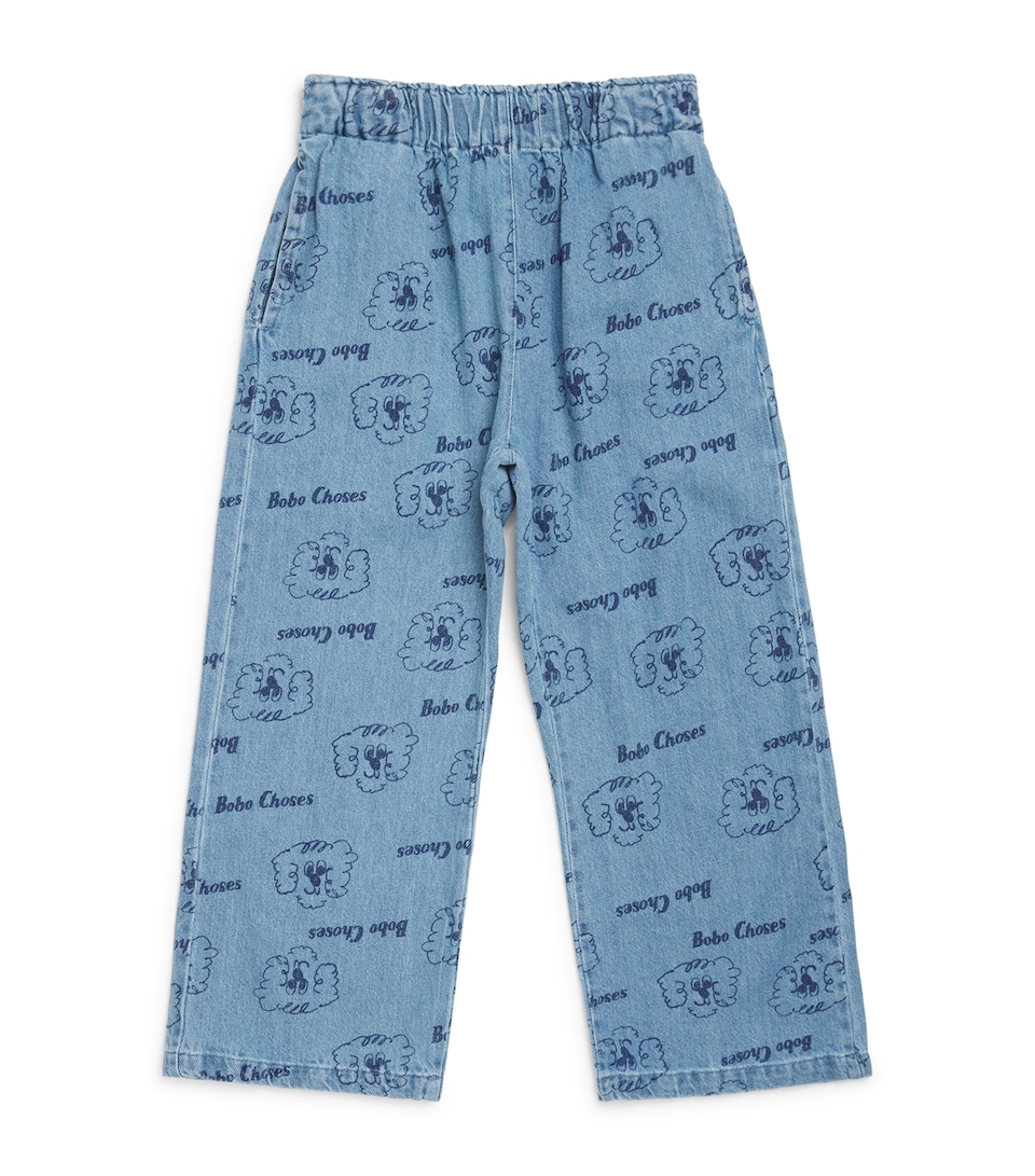 Denim Dog Logo Trousers (6-7 Years)