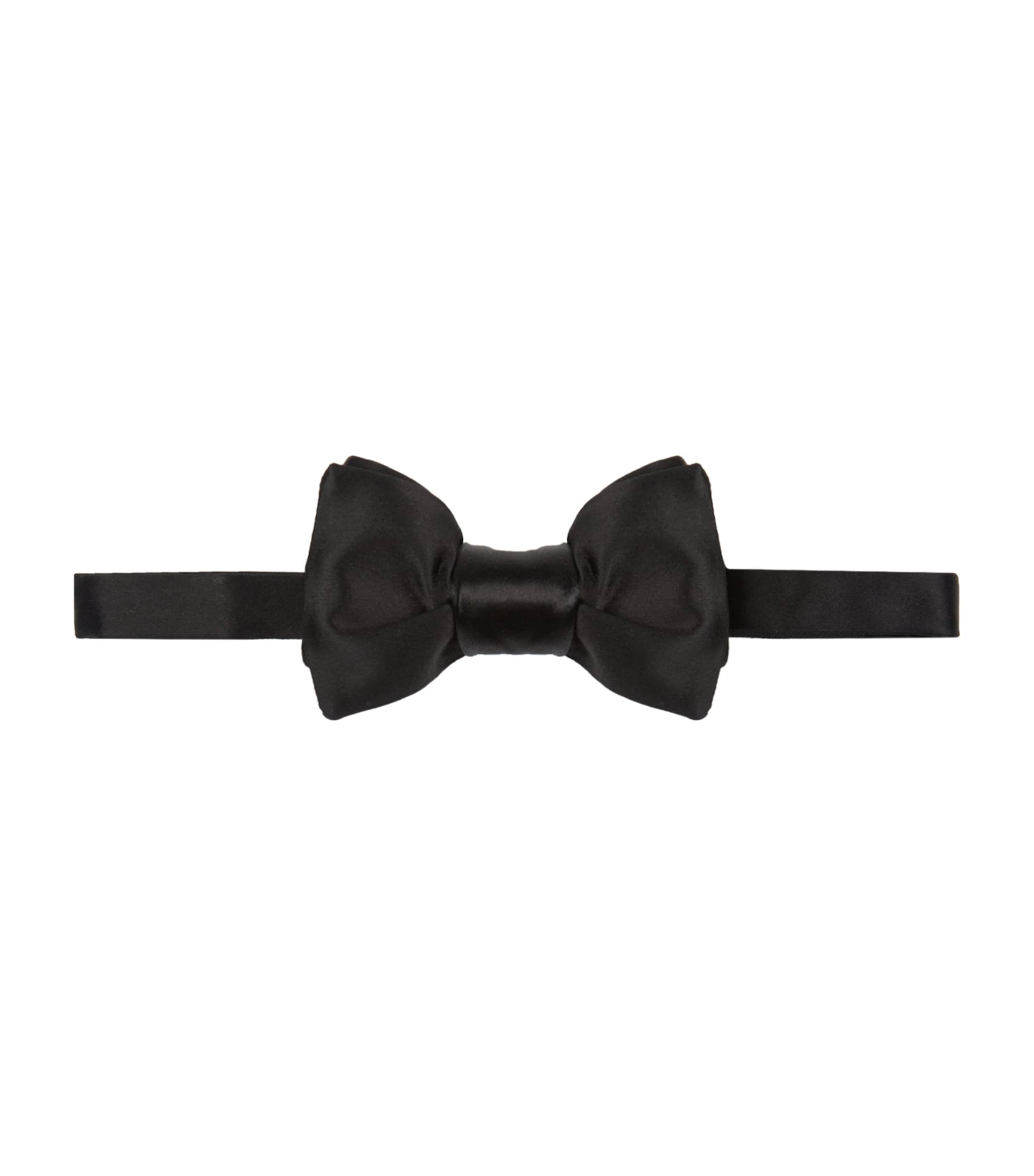 Pre-Tied Satin Bow Tie
