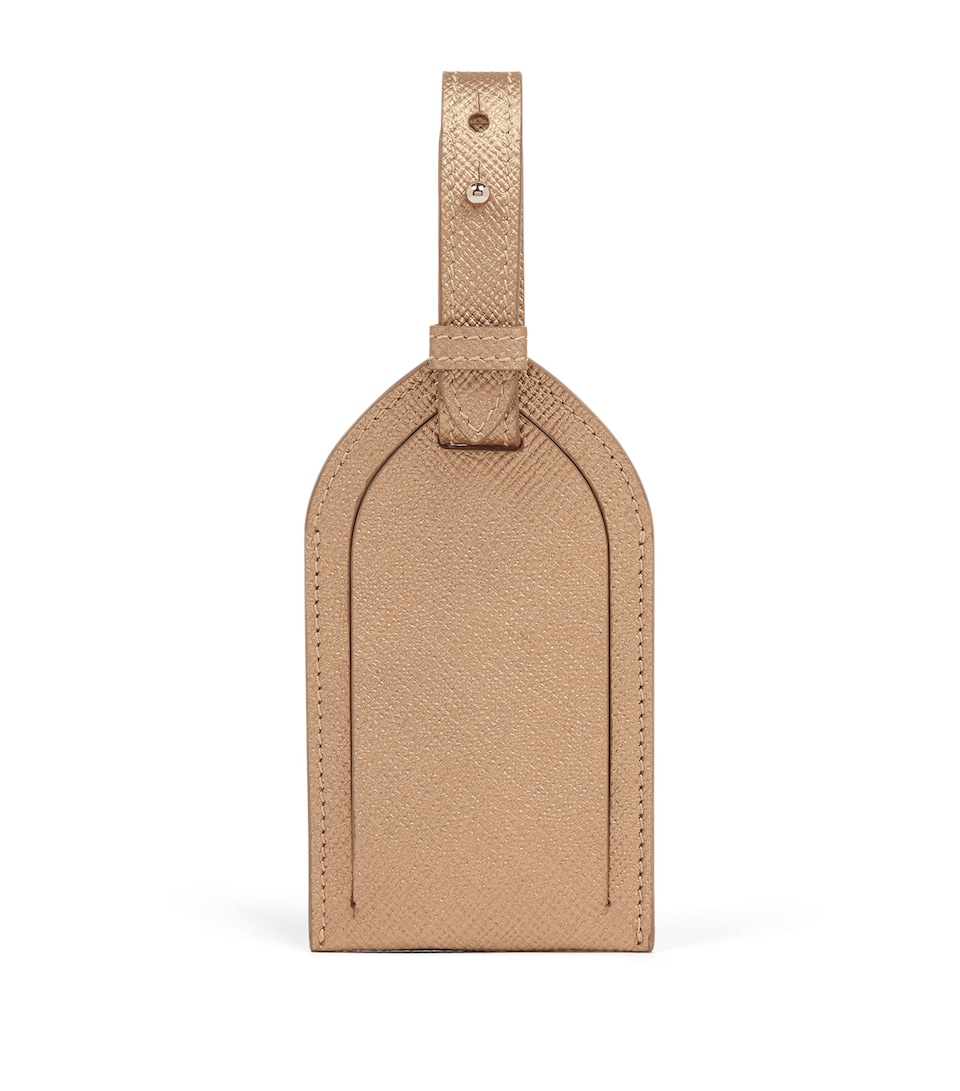 Panama Leather Luggage Tag