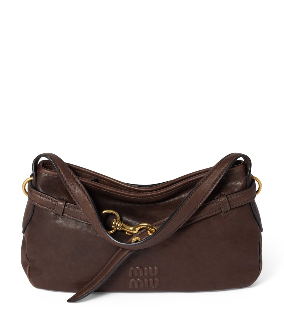 Nappa Leather Aventure Shoulder Bag