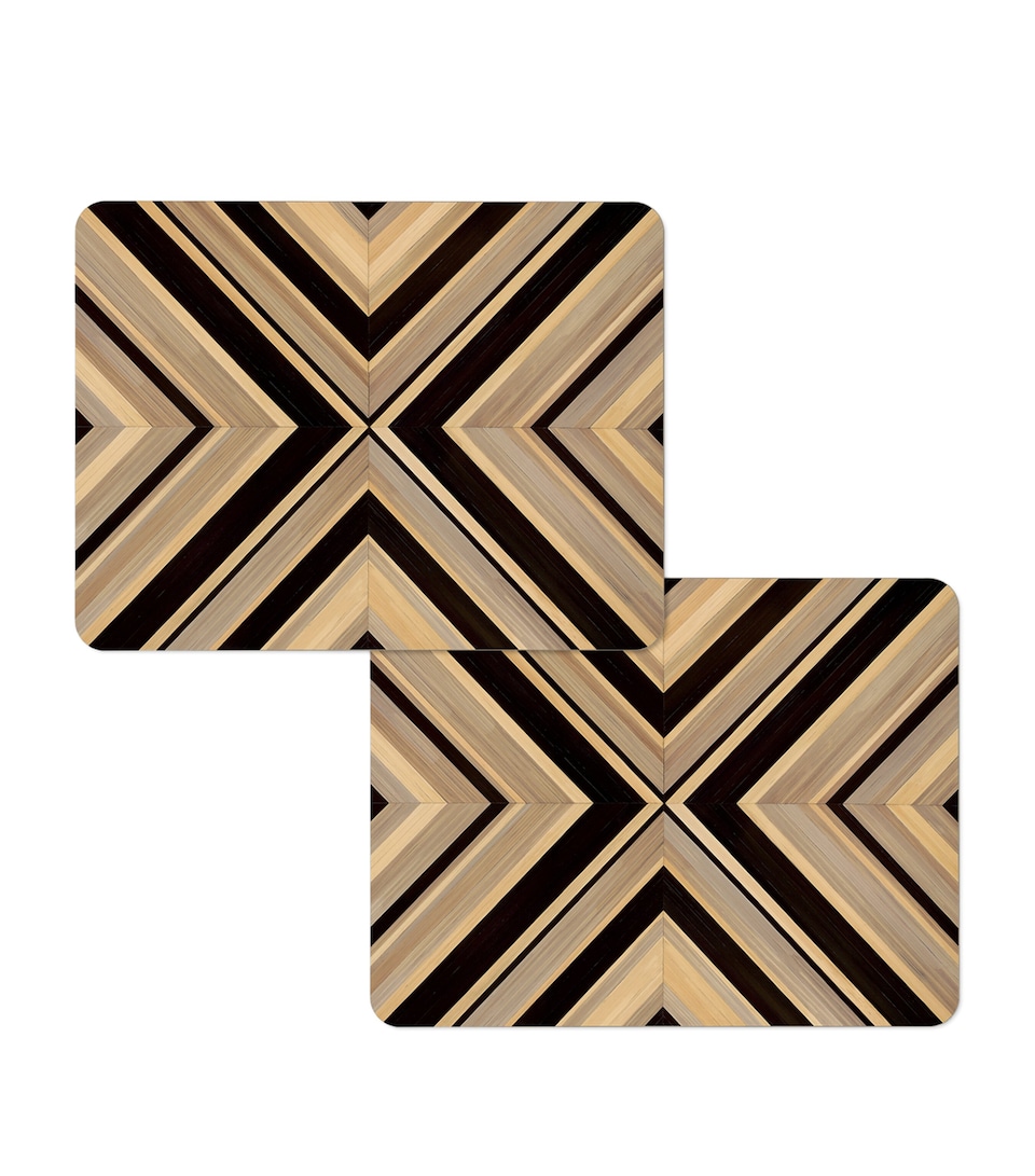 Set of 2 Geometrique Placemats