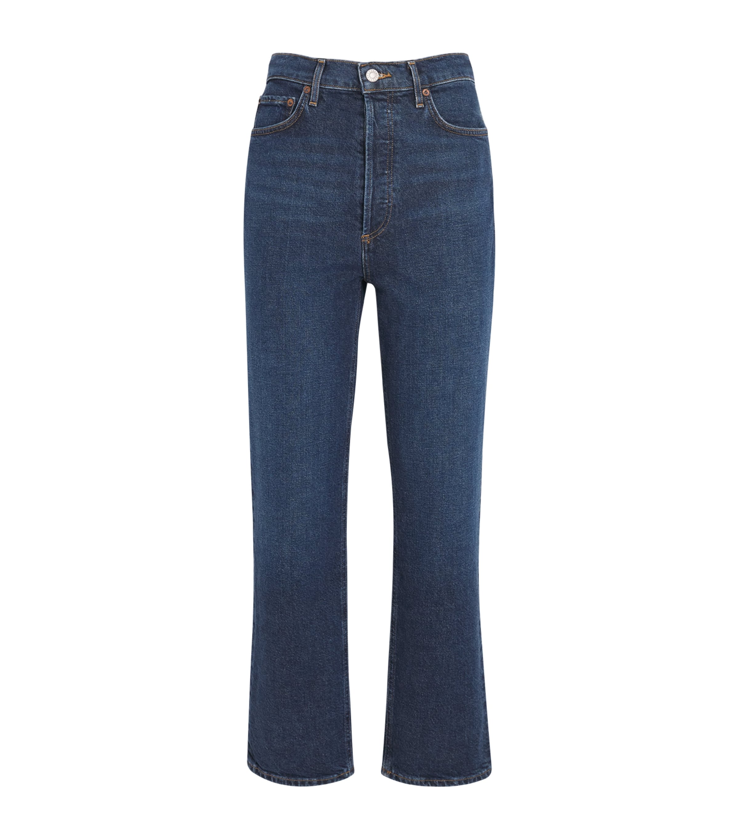 AGOLDE Womens 90’s Pinch Waist Cropped Jeans Flow
