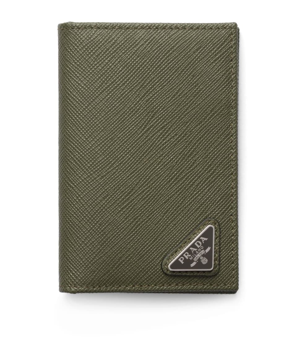 Saffiano Leather Bifold Wallet