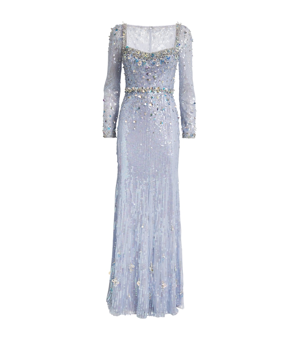 Embellished Kestra Gown