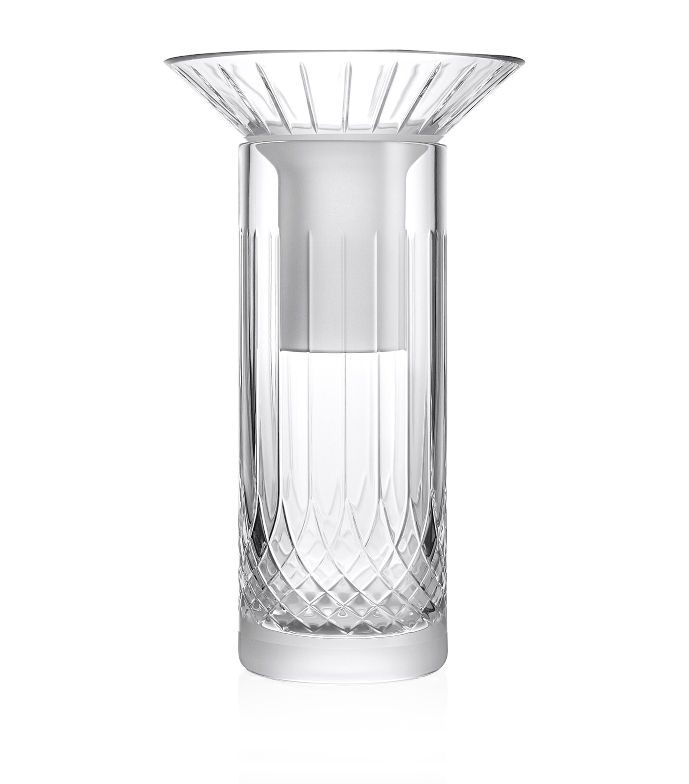 Crystal Lismore Arcus 2-Piece Vase (30.5cm)