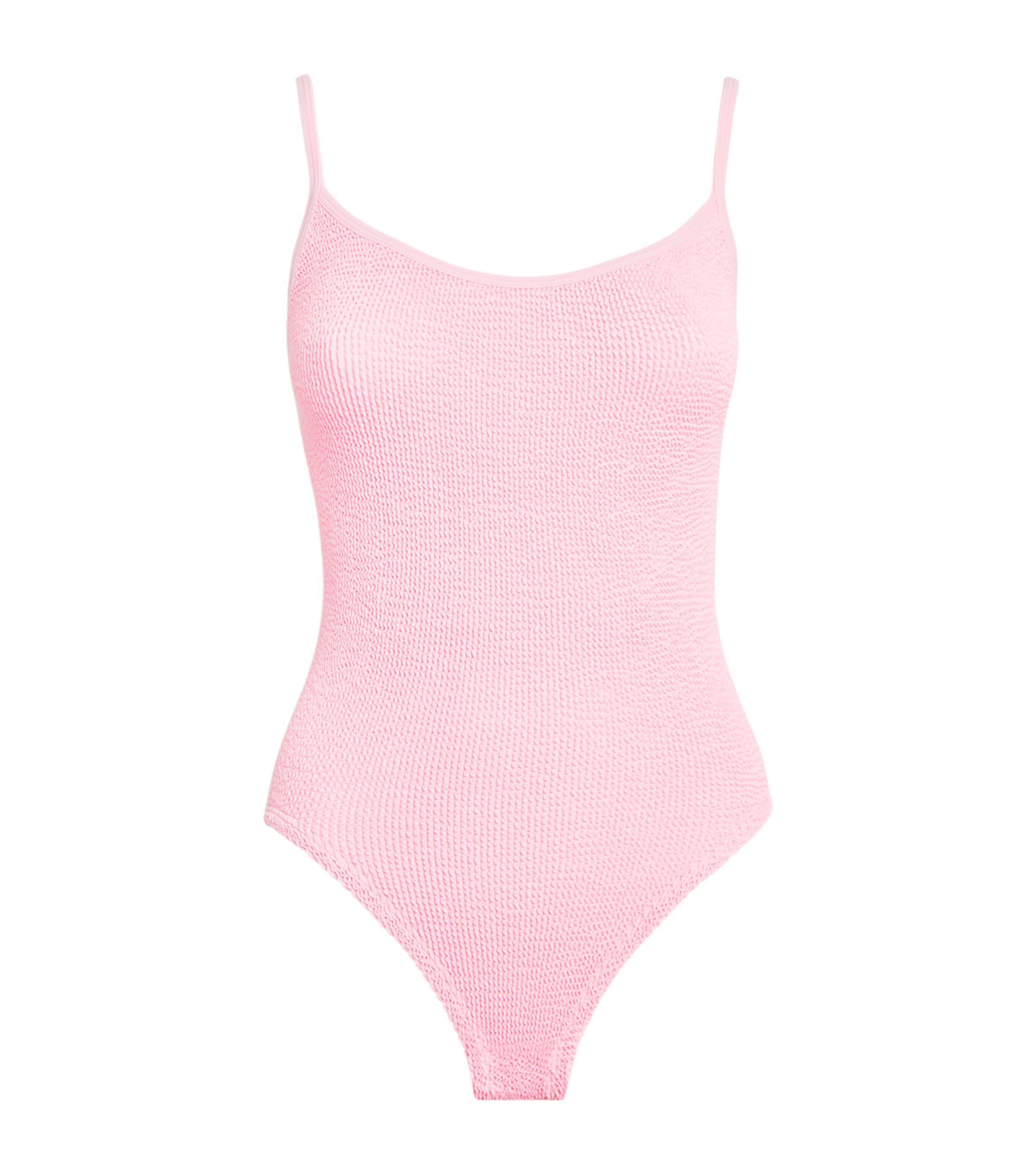 Hunza G Womens Pamela Swimsuit Ballet Pink
