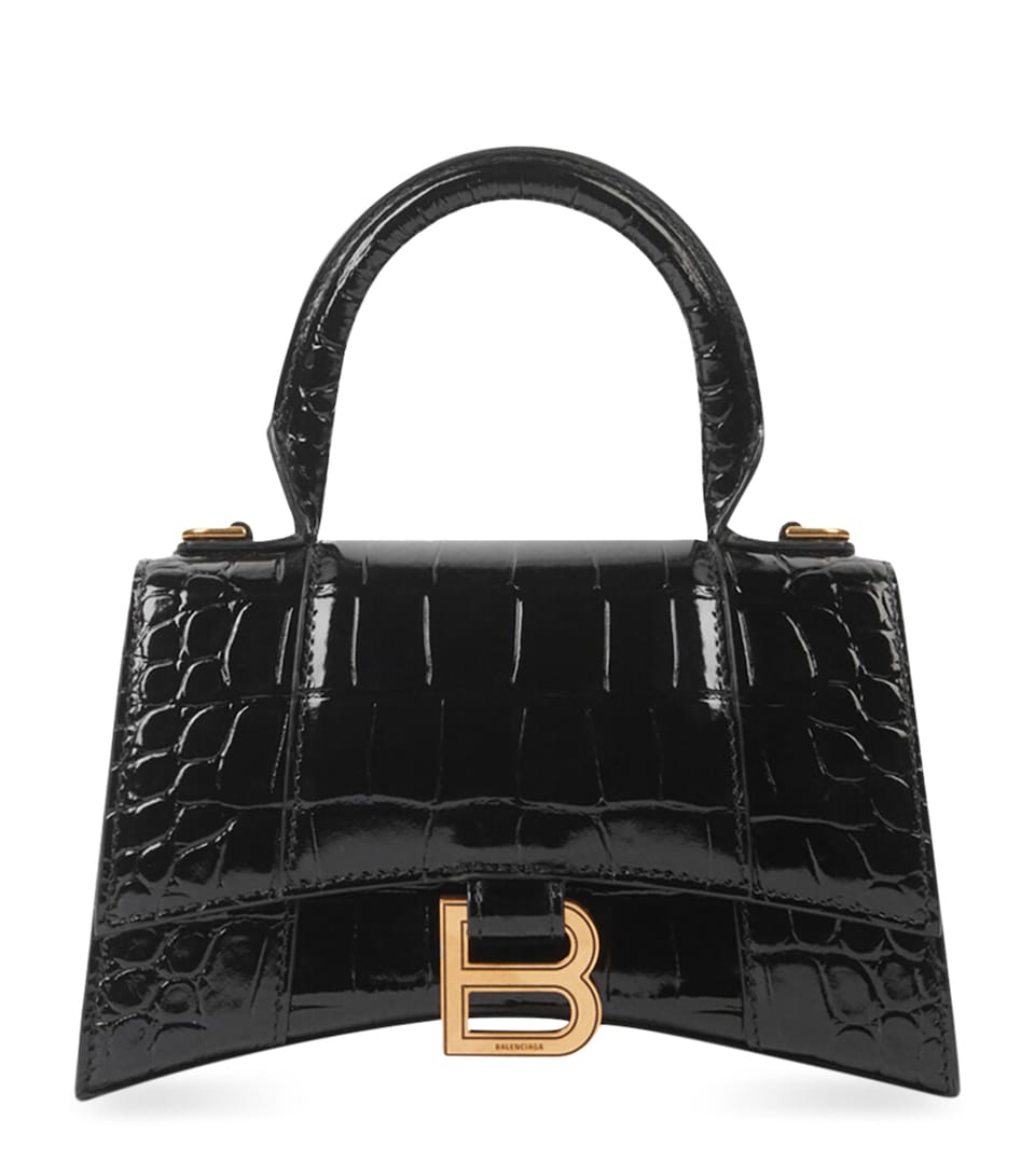 Balenciaga XS Hourglass Top-Handle Bag