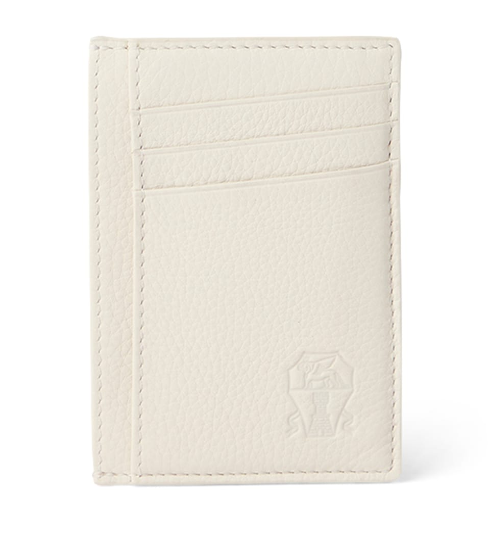 Brunello Cucinelli Leather Card Holder