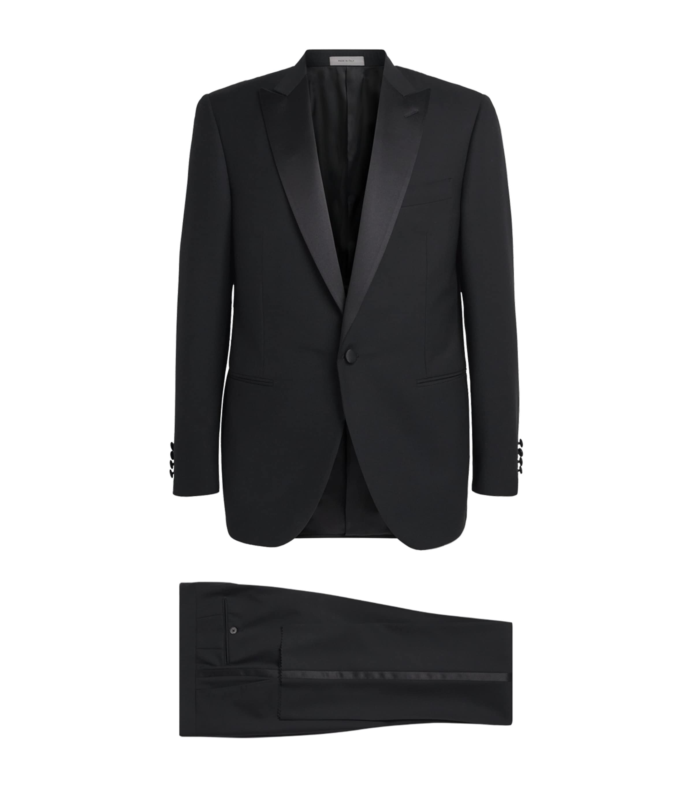 Wool-Satin 2-Piece Tuxedo