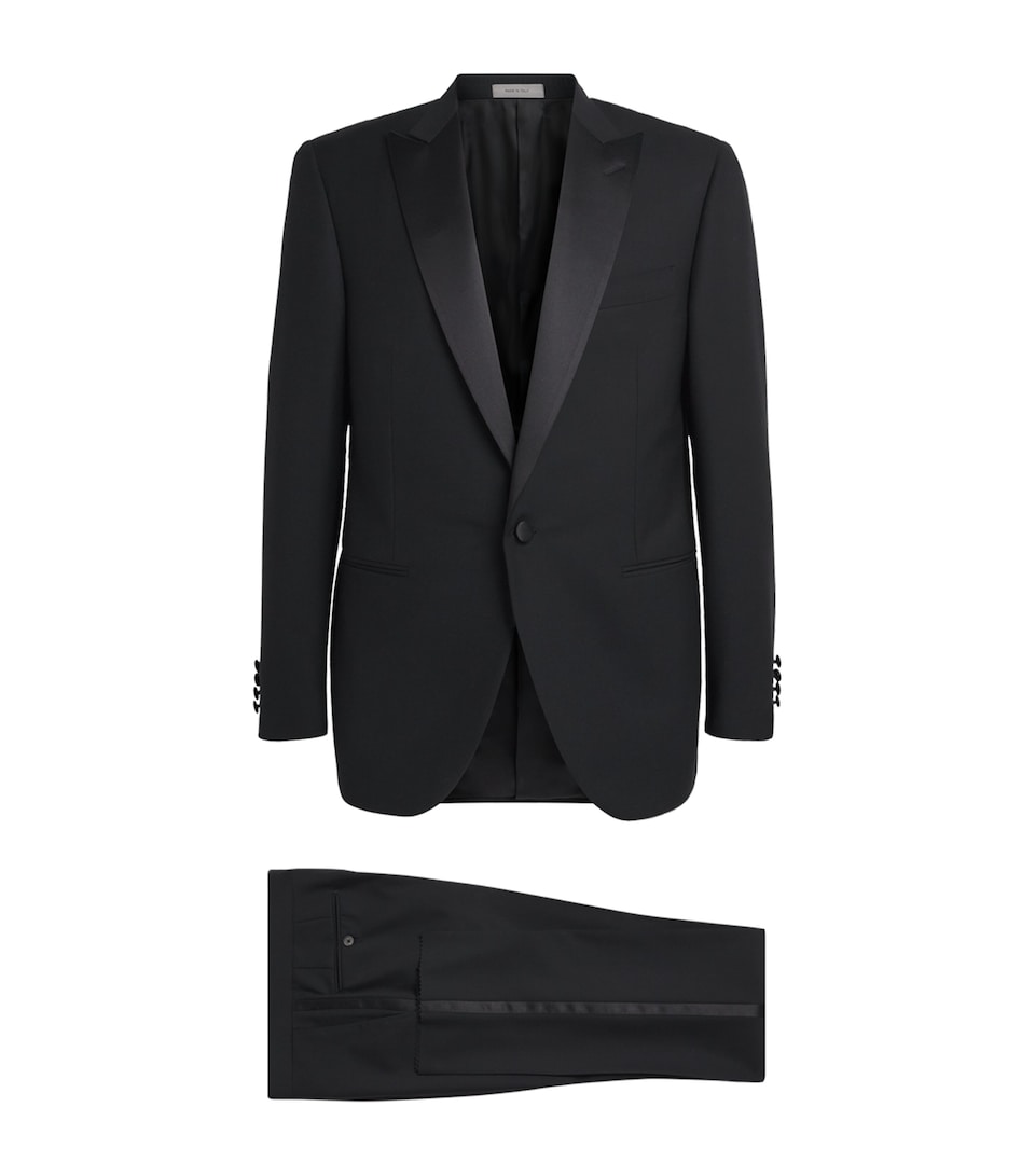 Wool-Satin 2-Piece Tuxedo