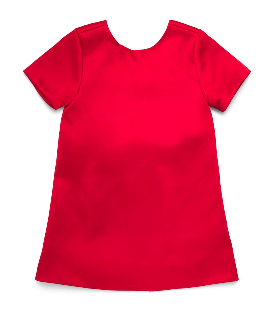 Bardot Junior Bow Demi Dress (3 Months-3 Years) Red