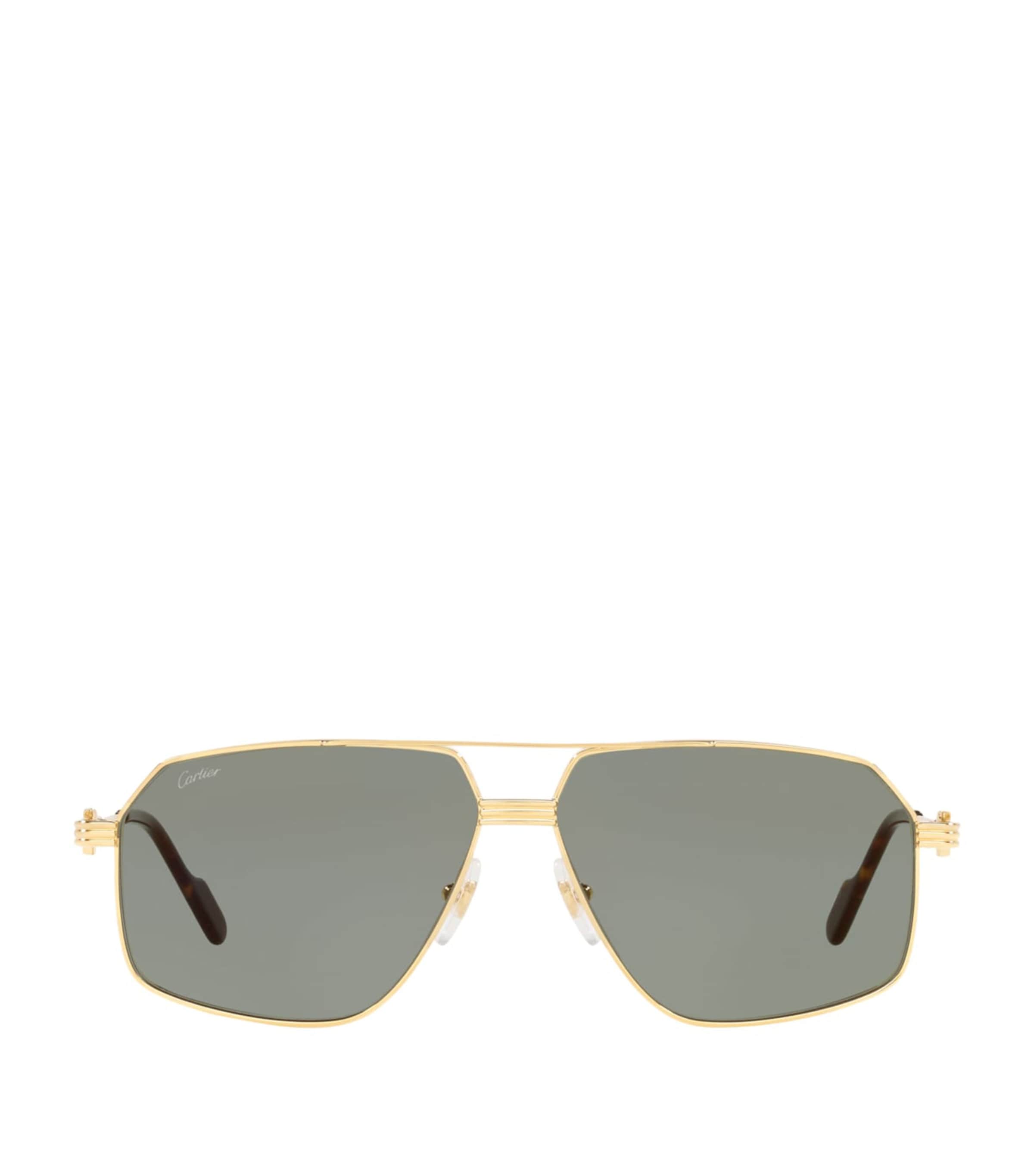 Première de Cartier Pilot Sunglasses