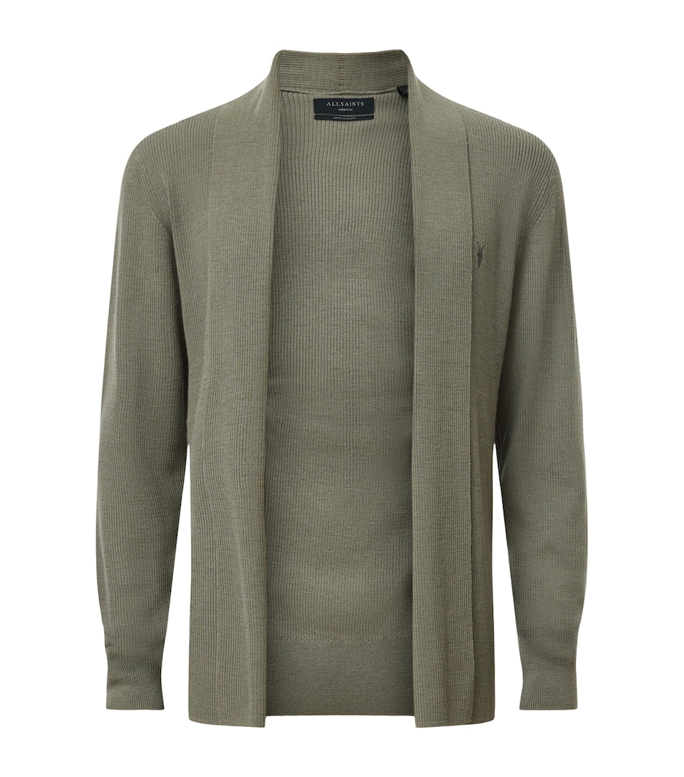 Merino Wool Mode Cardigan