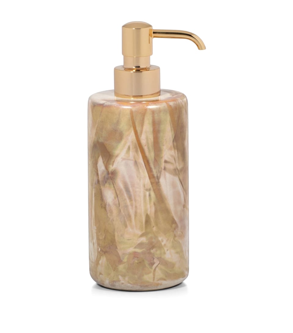 Labrazel Raku Pearl Soap Dispenser Gold/silver