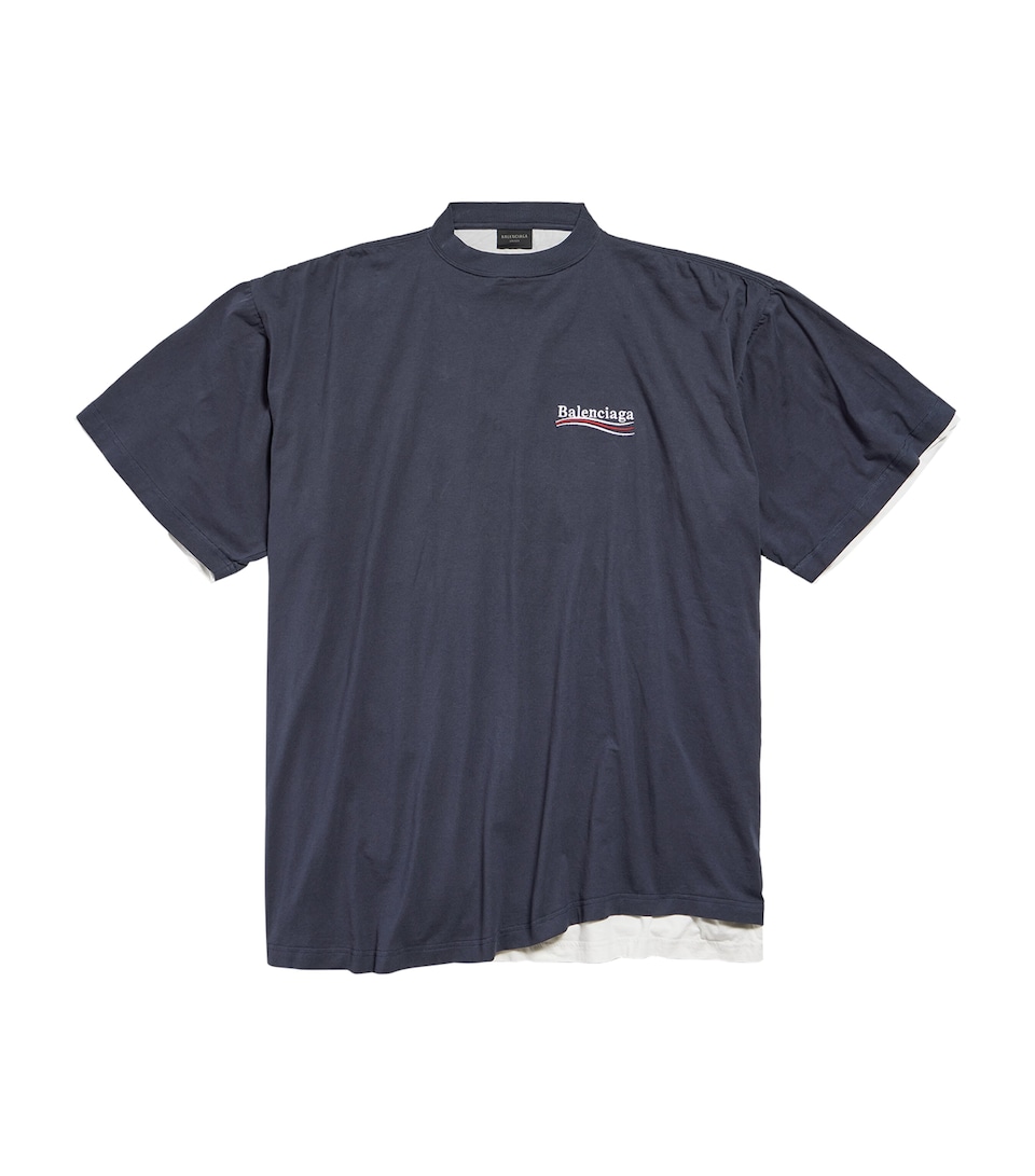 Stretch-Cotton Double T-Shirt