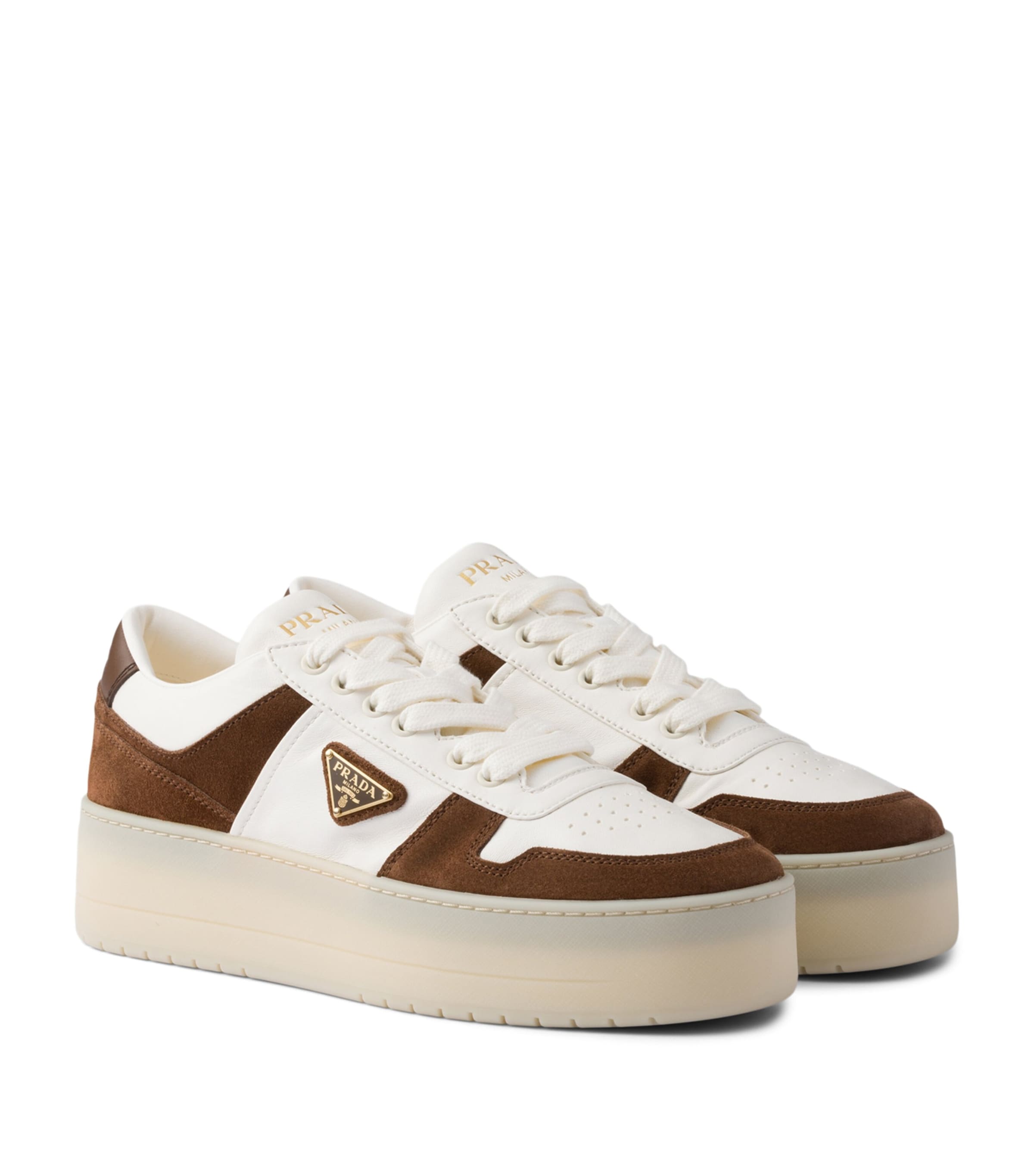 Leather-Suede Downtown Bold Sneakers 50