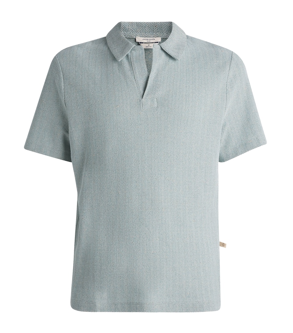 Geometric Polo Shirt