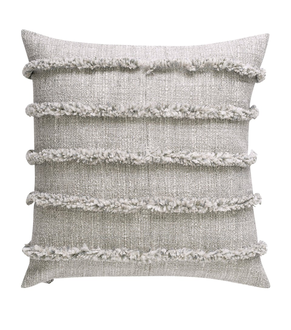 De Le Cuona Linen-Blend Rogue Cushion (45 x 45cm) Frontier