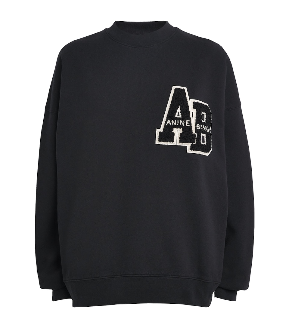 Oversized Cotton Logo Sweatshirt