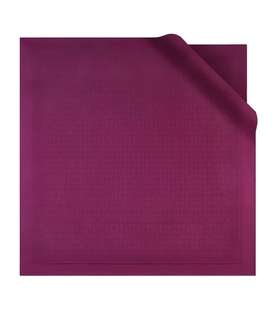 Silk Logomania Scarf