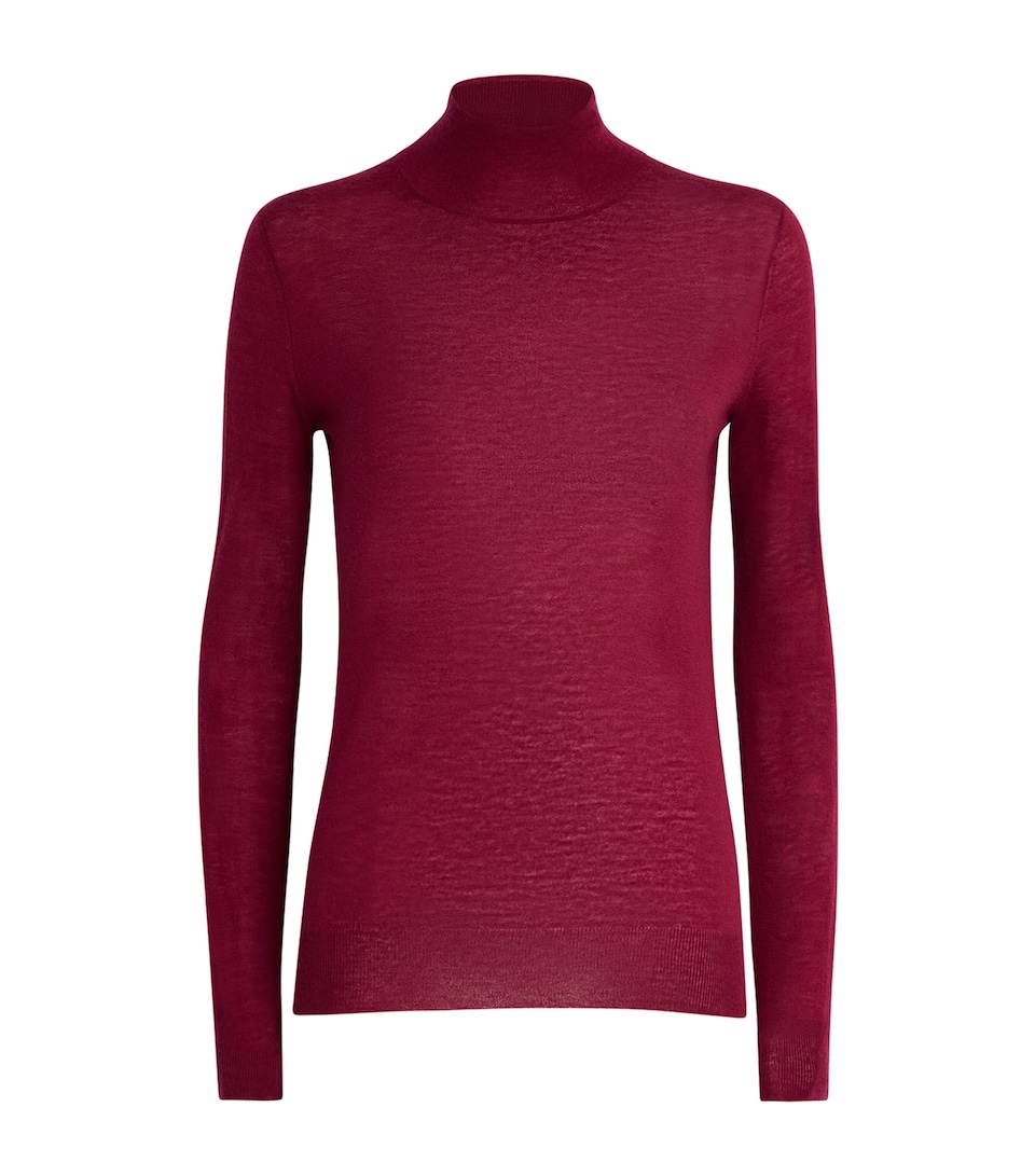 Cashmere Cashair High-Neck Sweater
