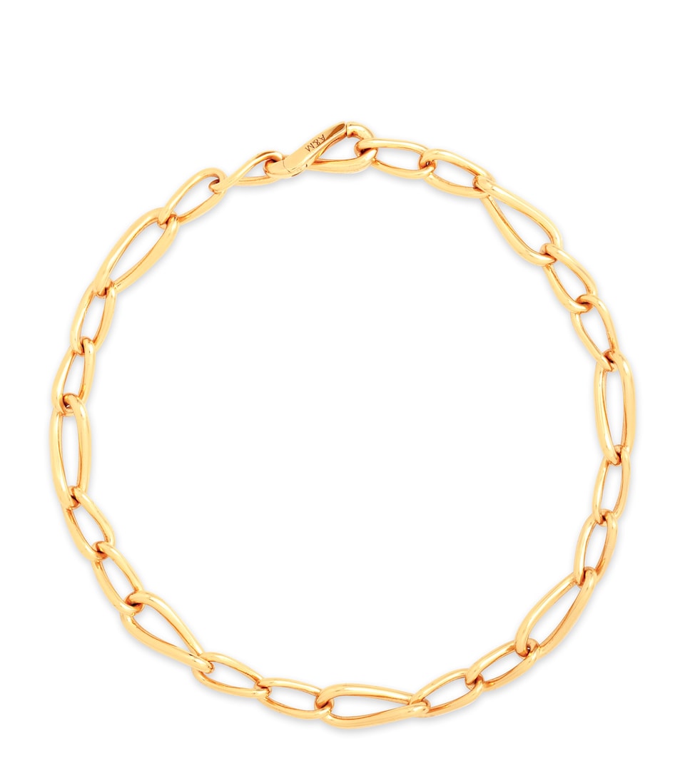 Gold-Plated Silver Infinity Chain Bracelet