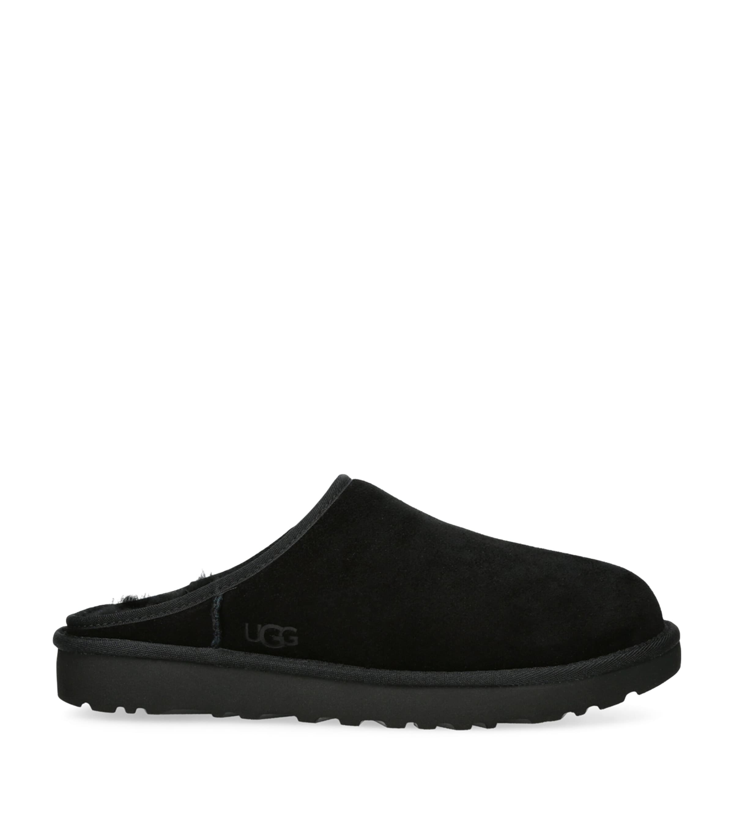 UGG Suede Classic Slippers Black