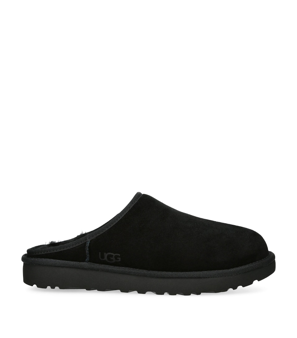 UGG Suede Classic Slippers Black