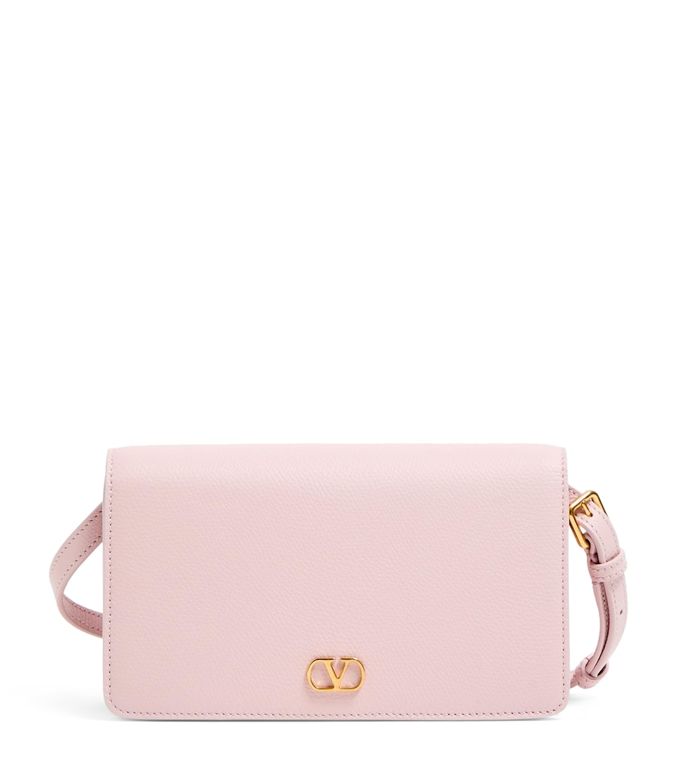 Mini Calf Leather VLogo Shoulder Bag