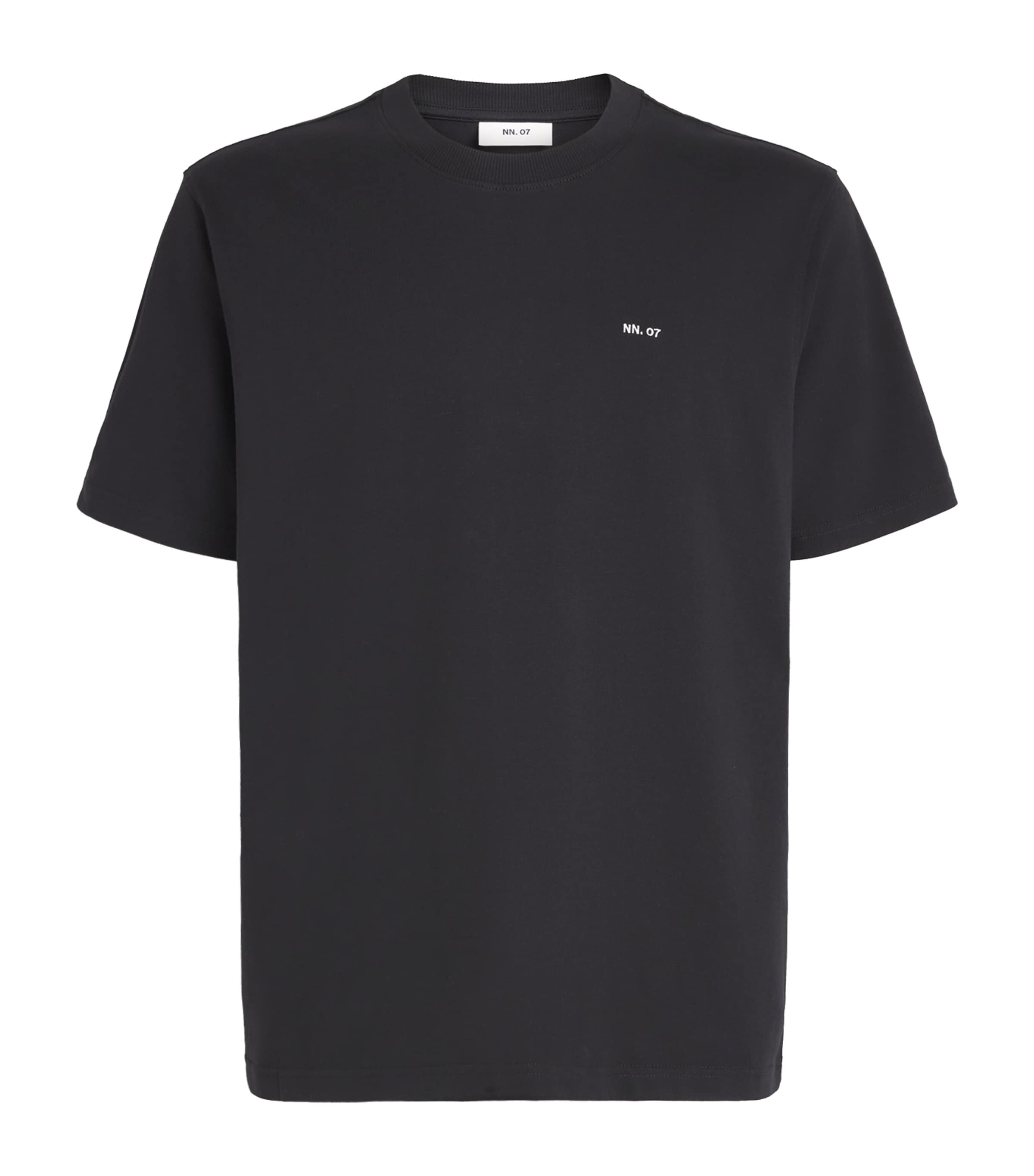 NN.07 Mens Pima Cotton Adam T-Shirt Black