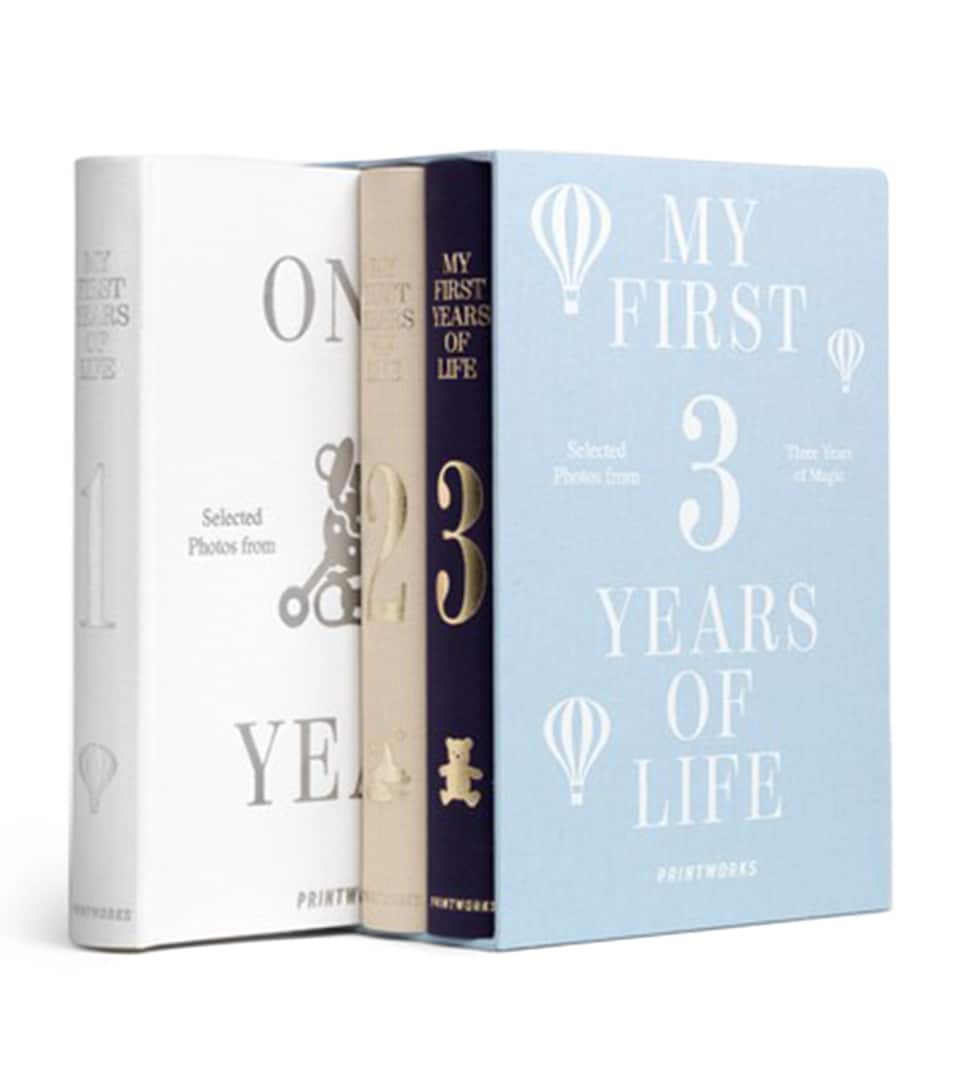 My First 3 Years Photo Album (Set of 3)