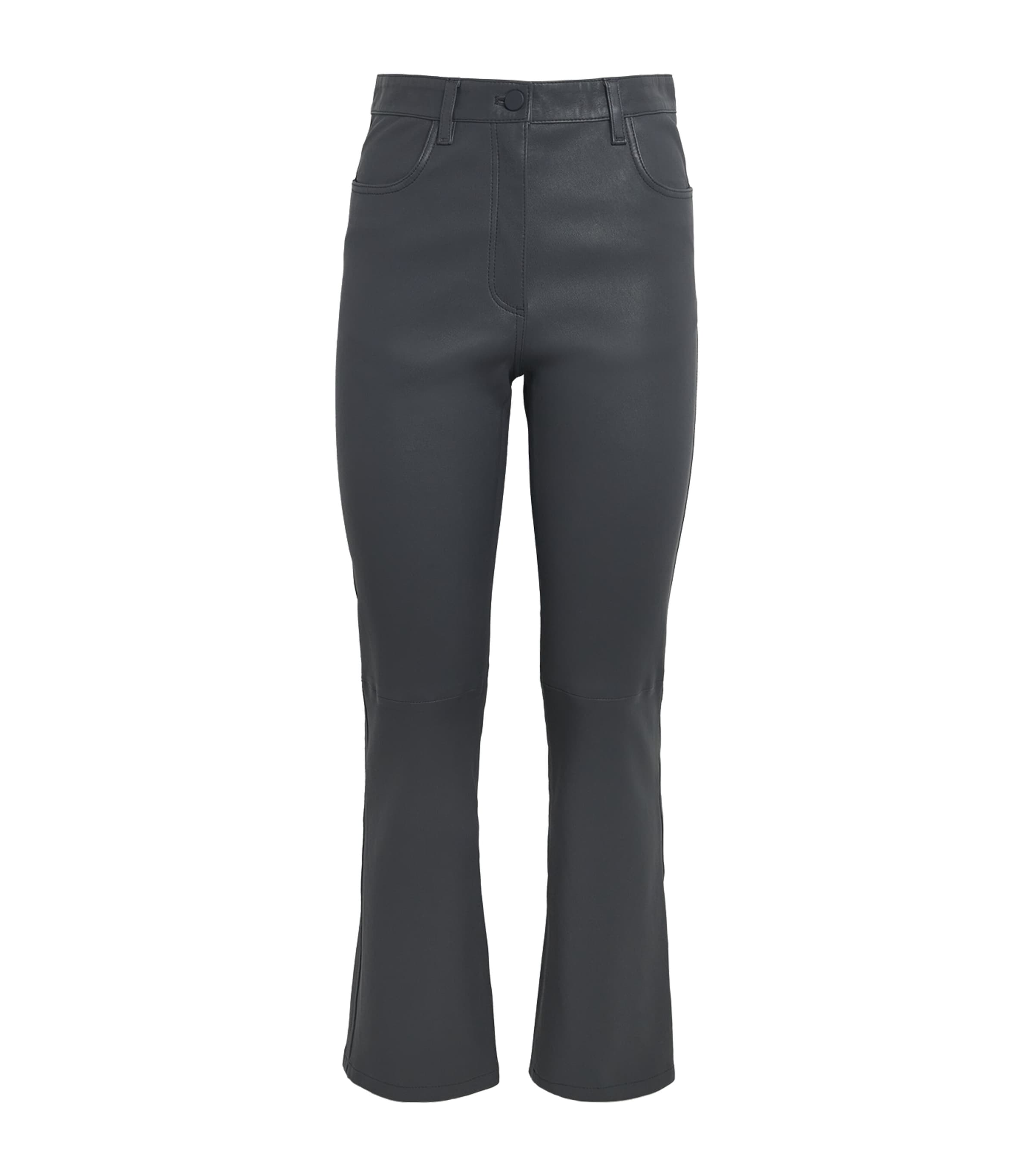 Lambskin Duke Slim Trousers