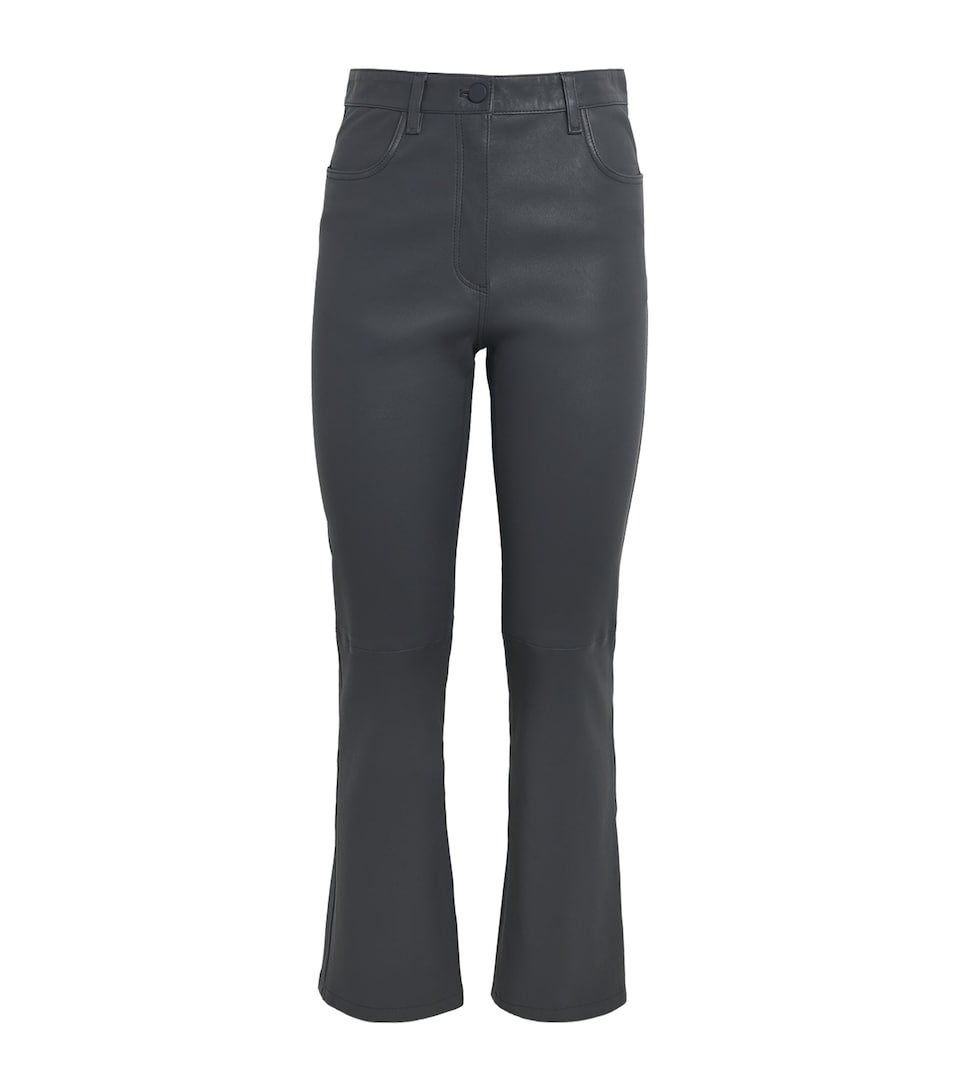 Lambskin Duke Slim Trousers
