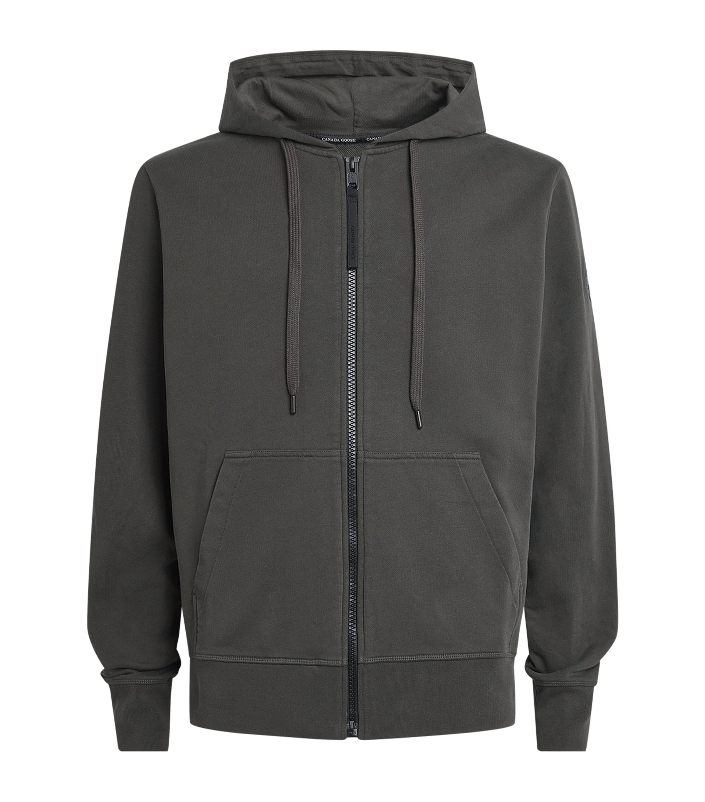 Cotton Zip-Up Huron Hoodie