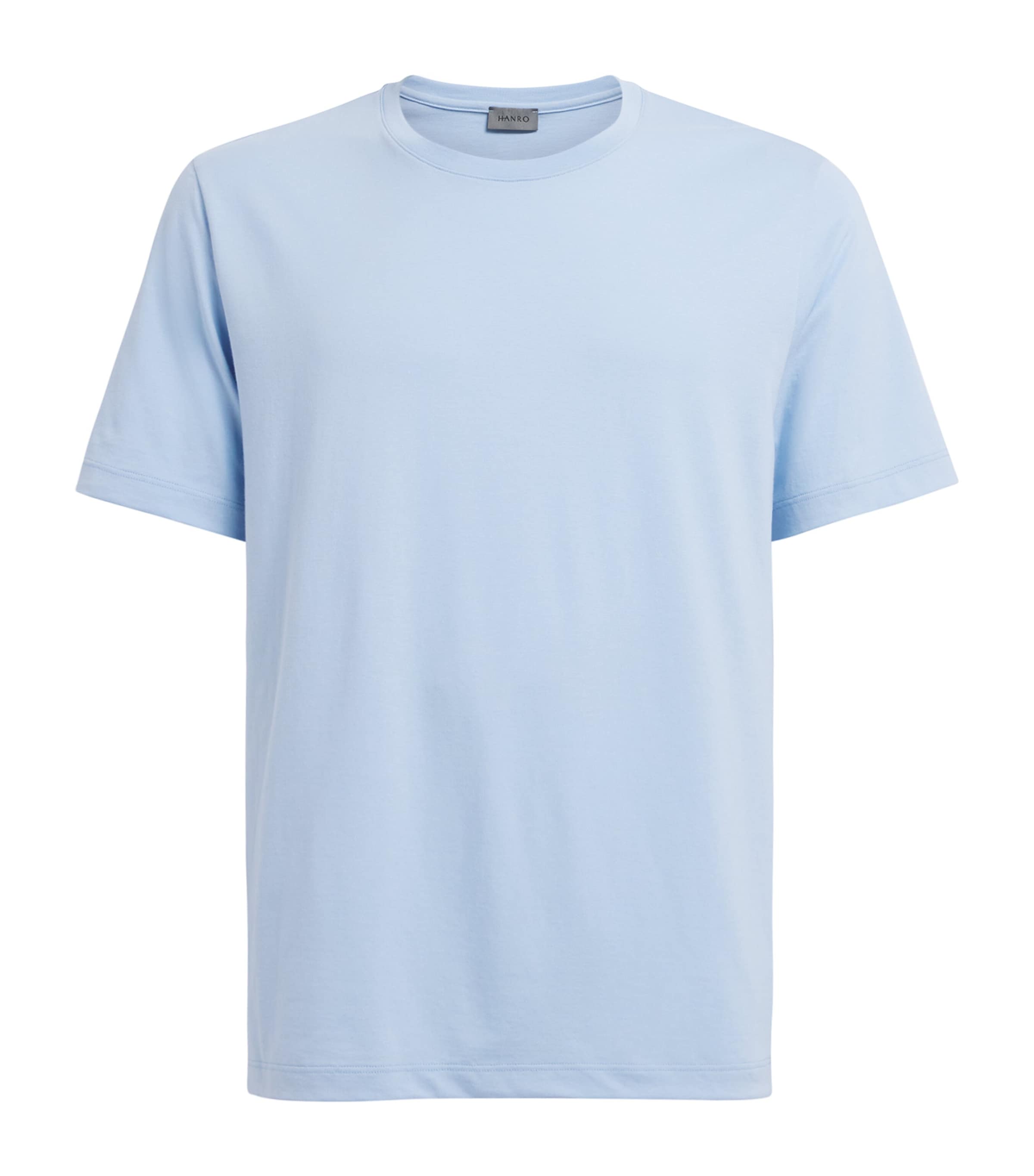 Hanro Mens Cotton Night & Day T-Shirt Cashmere B