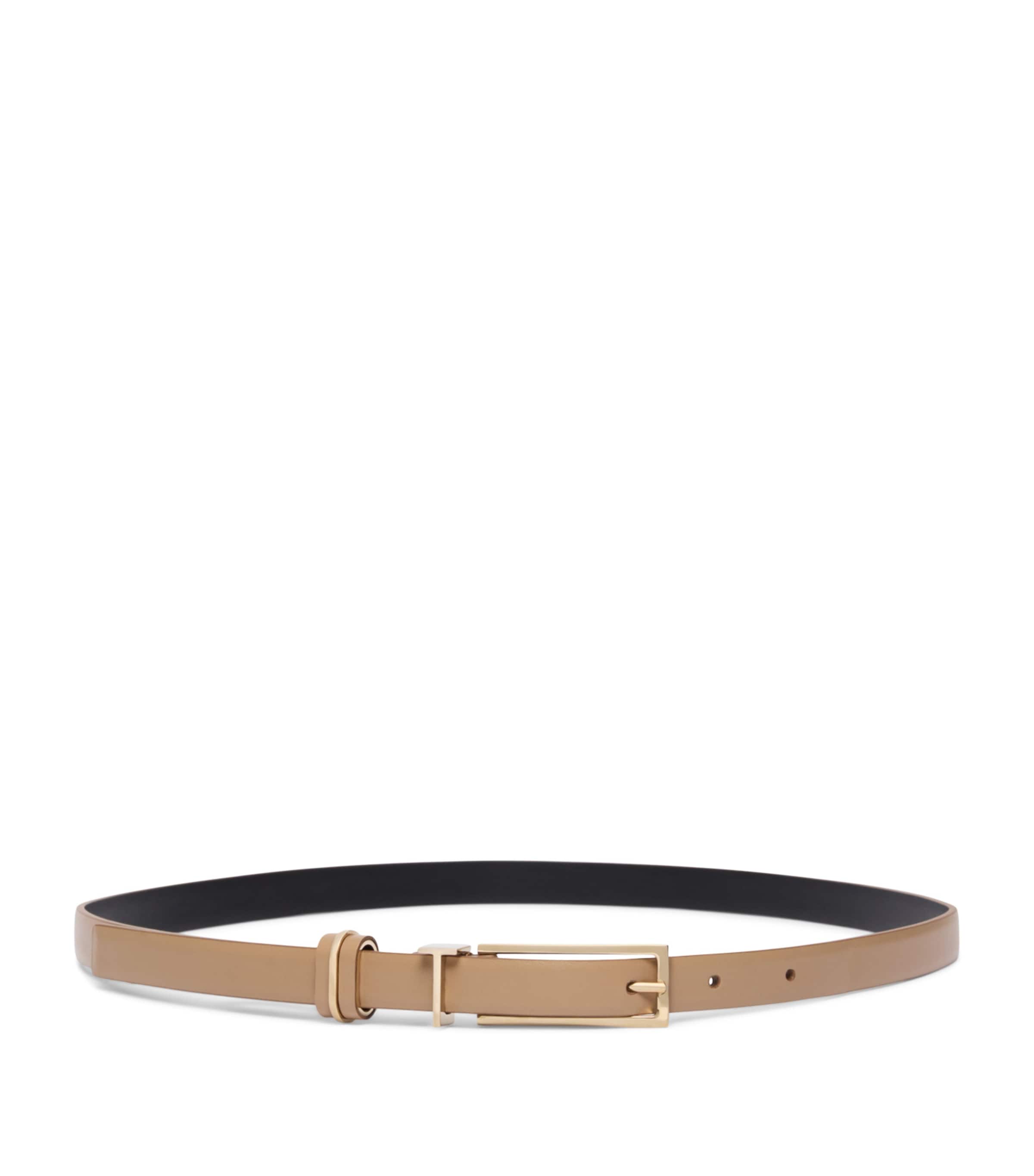TOM FORD Leather T Icon Belt Jcl