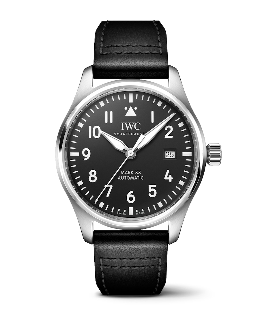 IWC Schaffhausen Stainless Steel Pilot XVIII Watch 40mm Black