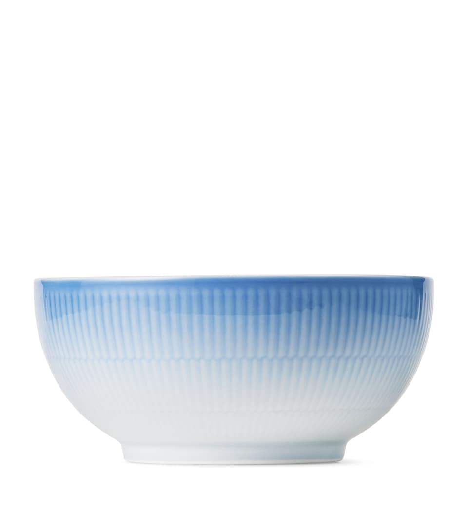 Royal Copenhagen Porcelain Iris Bowl (18cm) Blue