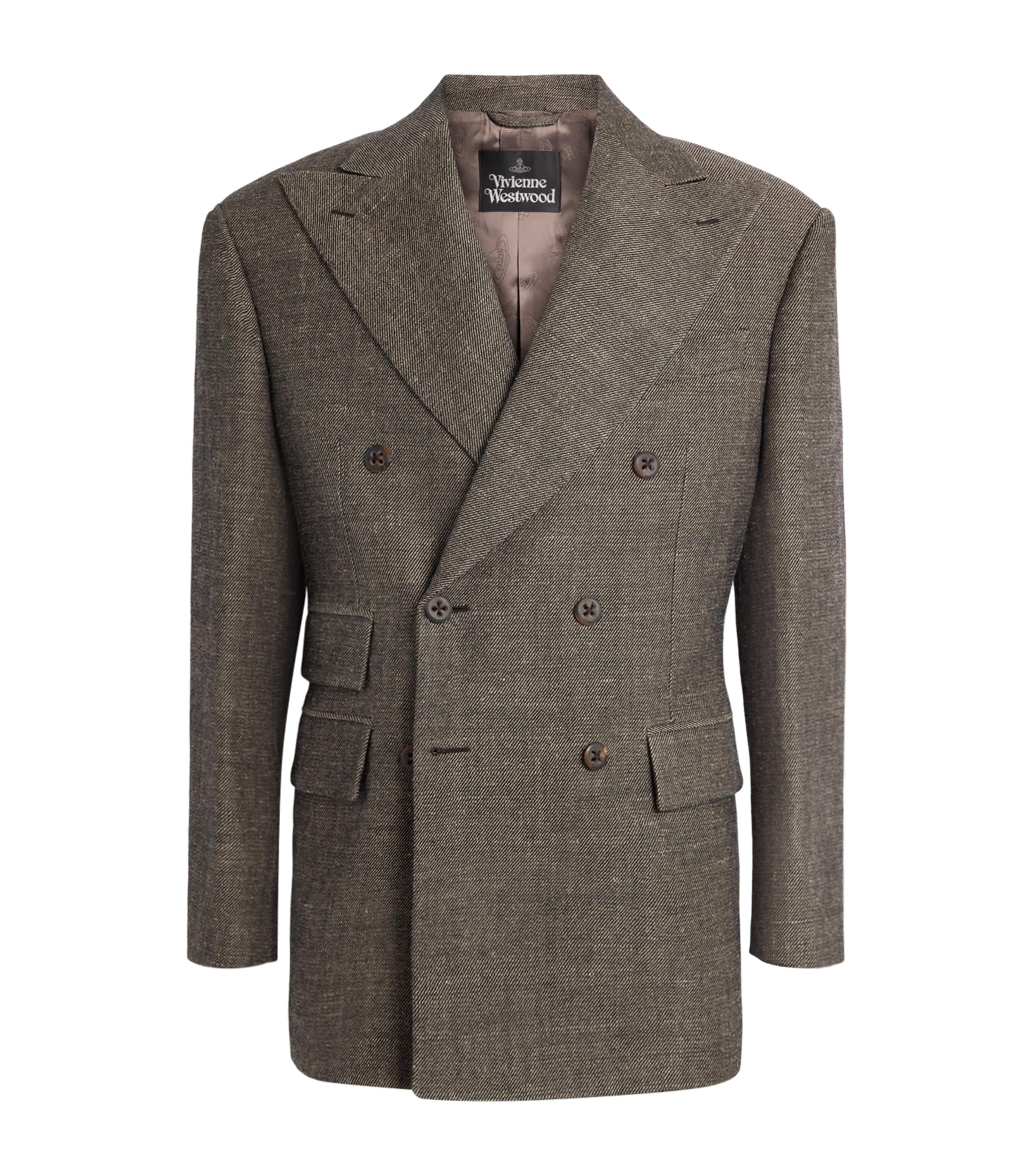 Linen-Virgin Wool Niesen Blazer